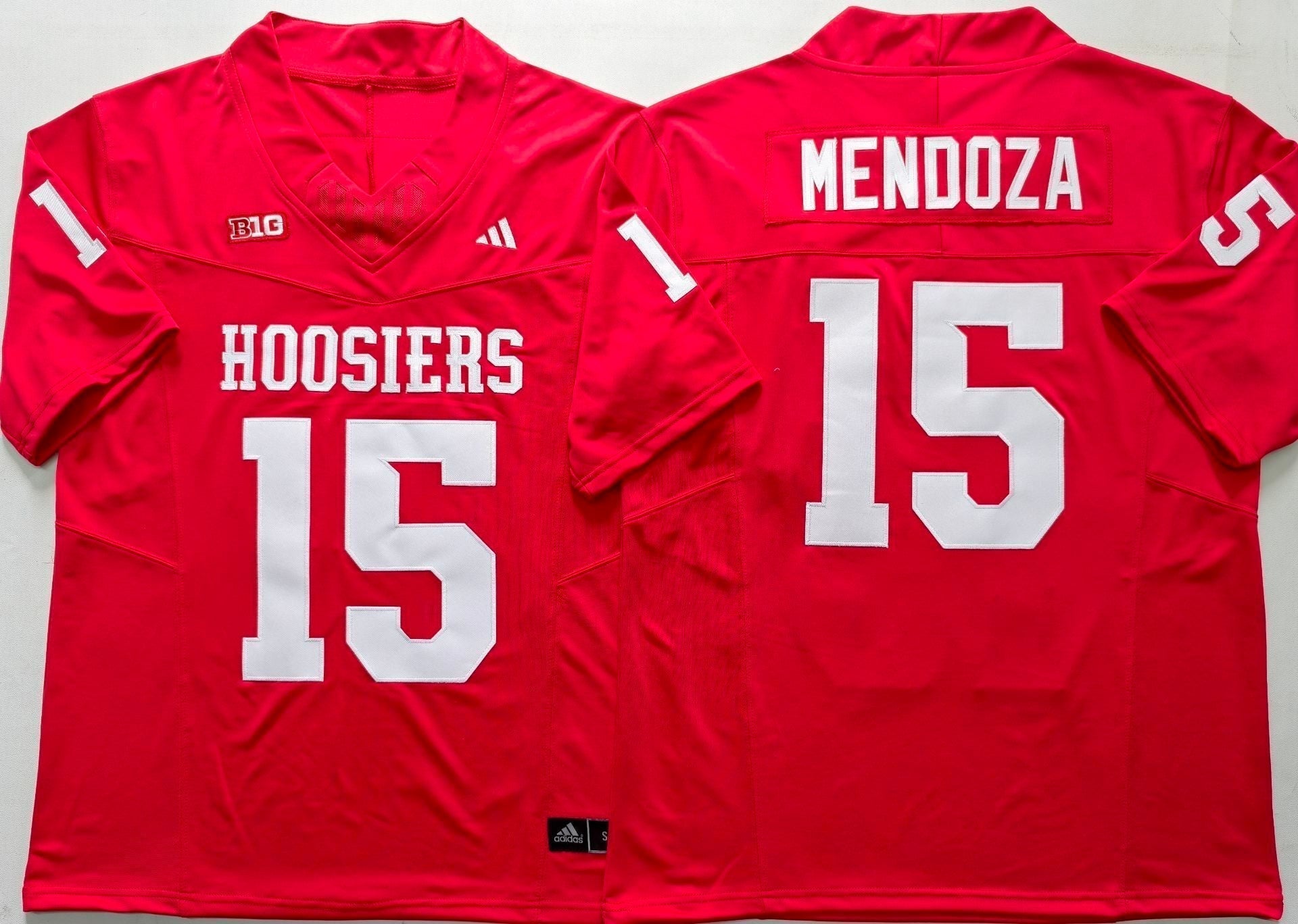 Men's Indiana Hoosiers Fernando Mendoza #15 Red Jersey sports jersey product view 1