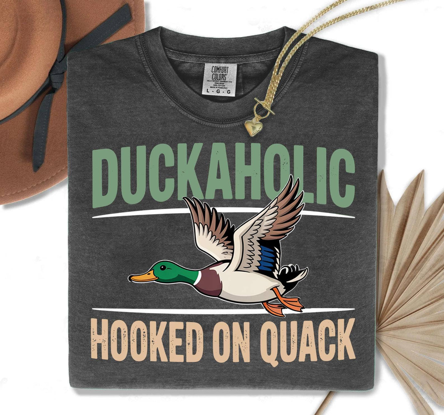 Duckaholic Hunting Shirt Funny Waterfowl Outdoorsman Gift Unisex T-shirt, Sweatshirt, Hoodie, Long Sleeve Tee - T-Shirt, Sweatshirt, Hoodie
