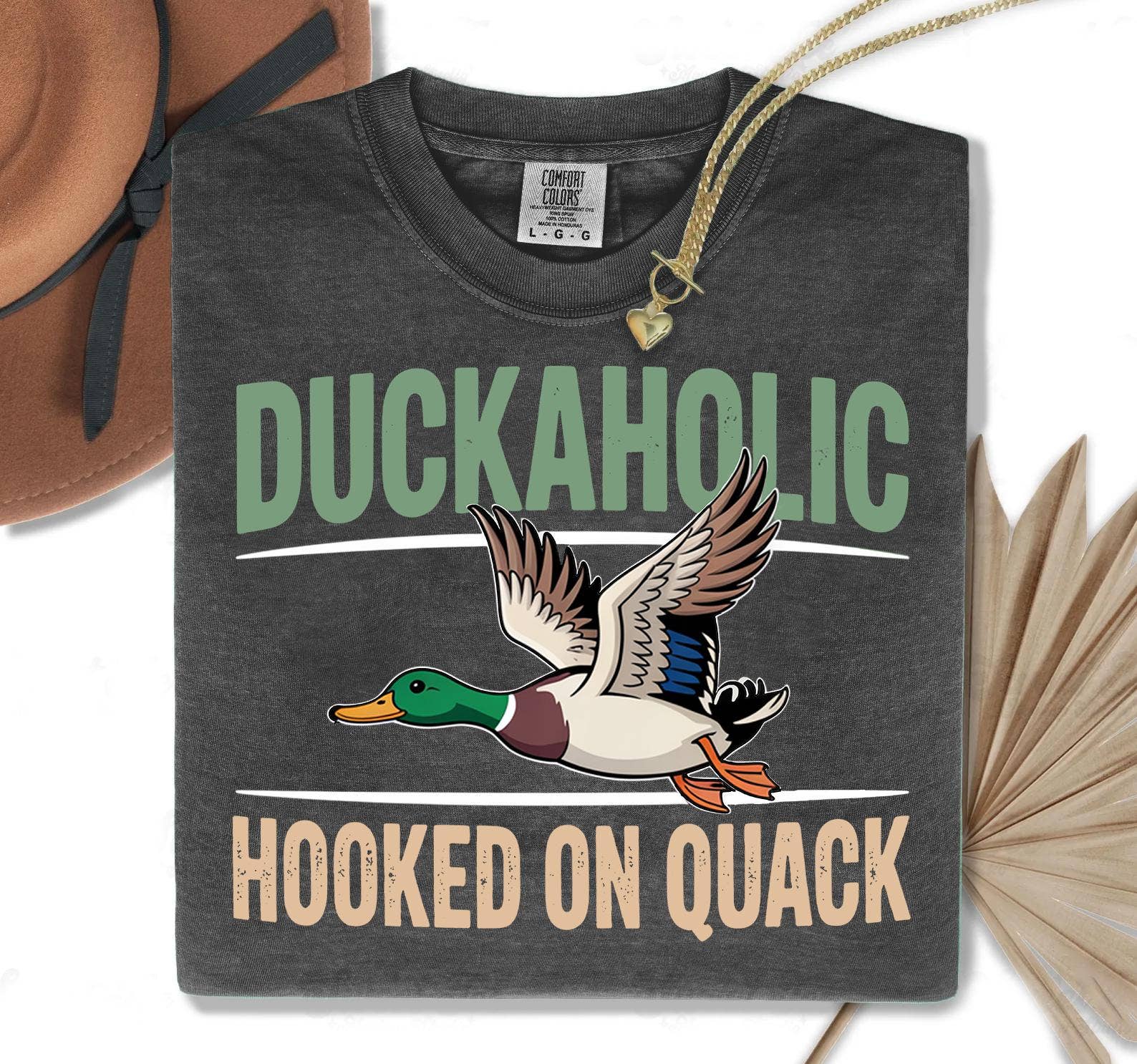 Duckaholic Hunting Shirt Funny Waterfowl Outdoorsman Gift Unisex T-shirt, Sweatshirt, Hoodie, Long Sleeve Tee - T-Shirt, Sweatshirt, Hoodie