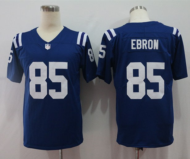 Men's Indianapolis Colts Eric Ebron Blue Game Player Jersey football jersey product view 1
