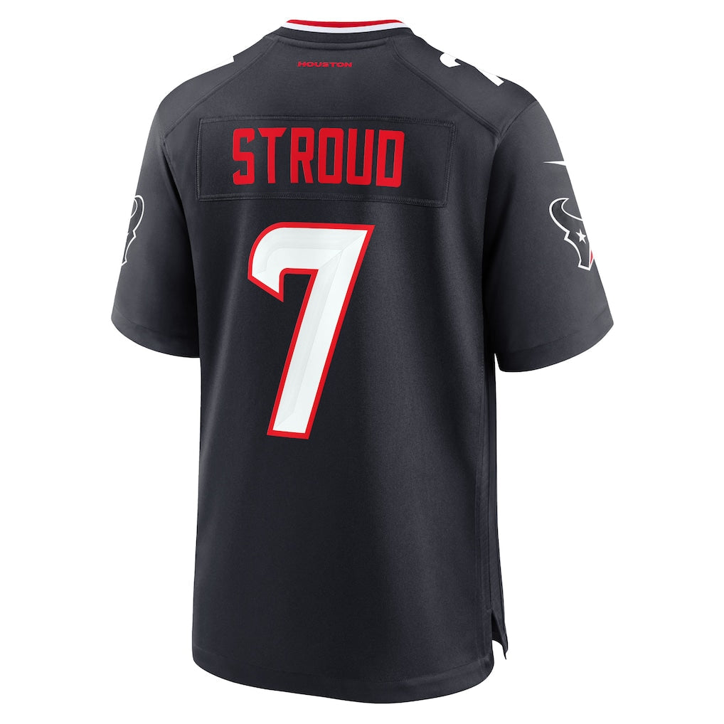 H.Texans #7 C.J. Stroud Navy 2nd Alternate Game Jersey football jersey product view 1