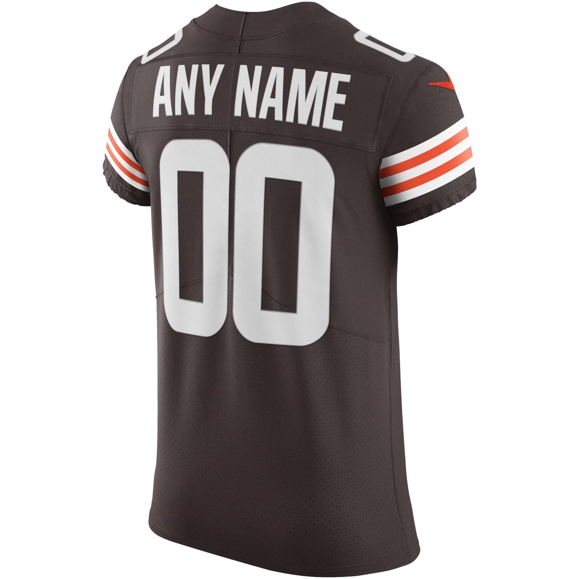 Cleveland Browns Brown Vapor Elite Custom Jersey football jersey product view 1