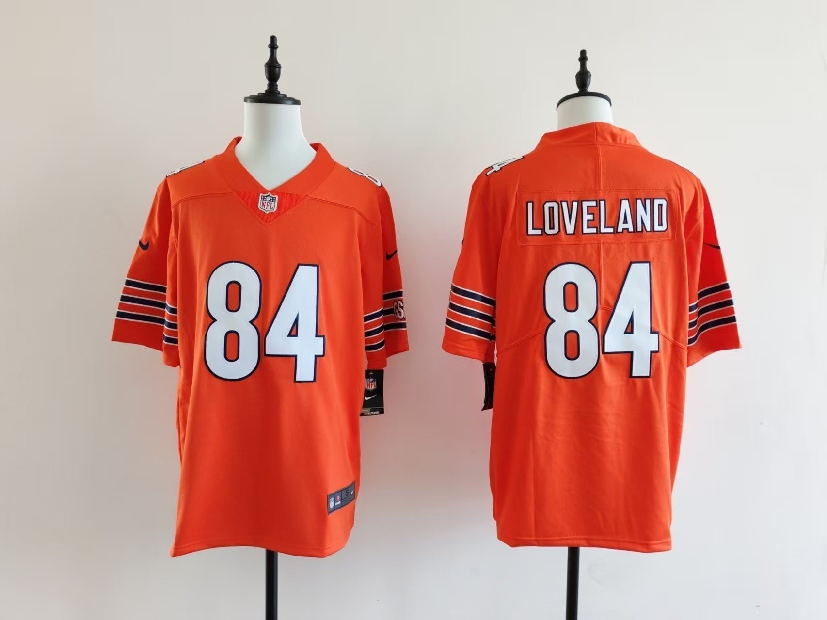 Men's Chicago Bears Colston Loveland Jersey-Orange football jersey product view 1