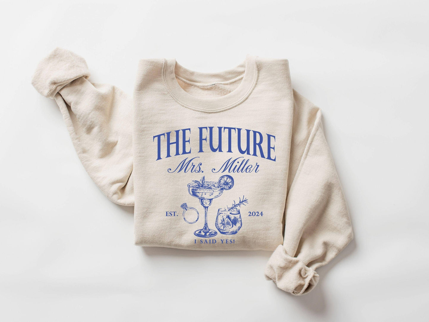 Bride-To-Be Essentials Custom Engagement Apparel & Gifts Unisex T-shirt, Sweatshirt, Hoodie, Long Sleeve Tee - T-Shirt, Sweatshirt, Hoodie