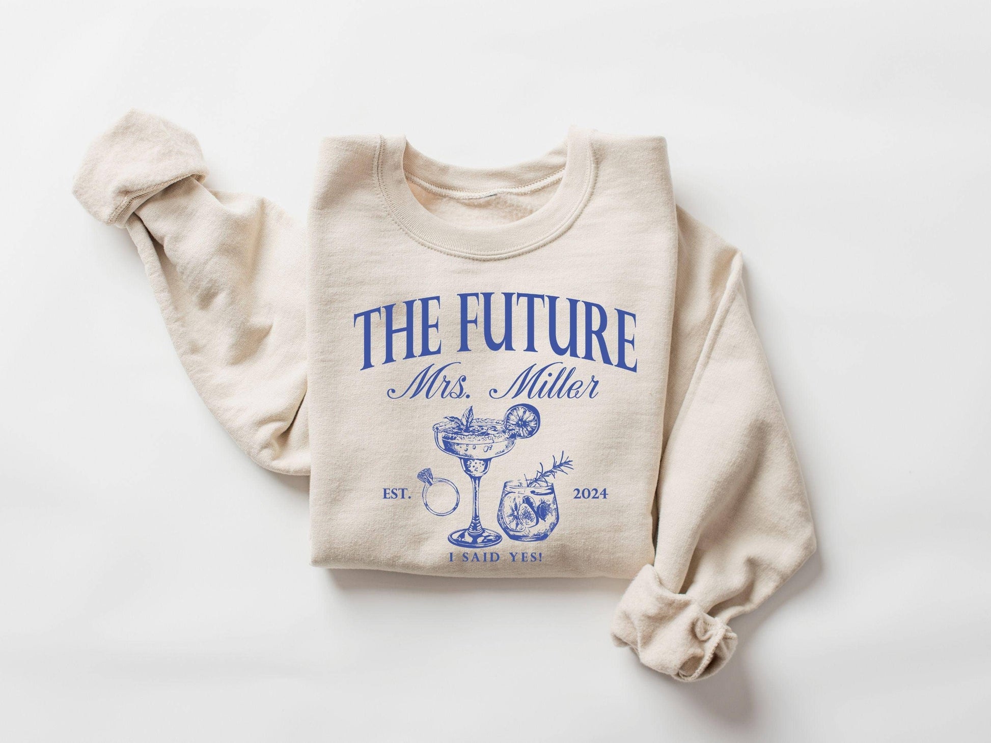 Bride-To-Be Essentials Custom Engagement Apparel & Gifts Unisex T-shirt, Sweatshirt, Hoodie, Long Sleeve Tee - T-Shirt, Sweatshirt, Hoodie