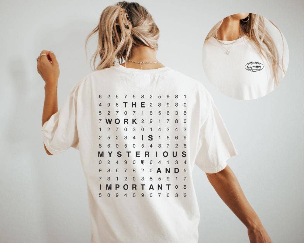Mysterious Work Appreciation Tee - Lumon Industries Gift Unisex T-shirt, Sweatshirt, Hoodie, Long Sleeve Tee - T-Shirt, Sweatshirt, Hoodie