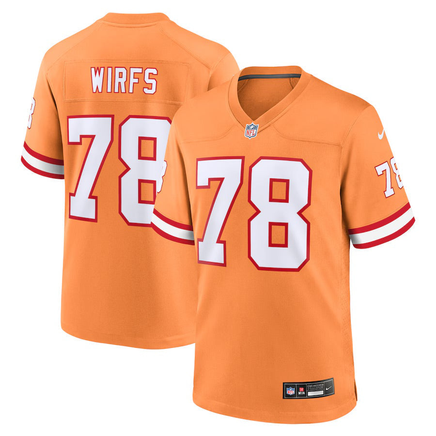 Tristan Wirfs Tampa Bay Buccaneers Jersey football jersey product view 1
