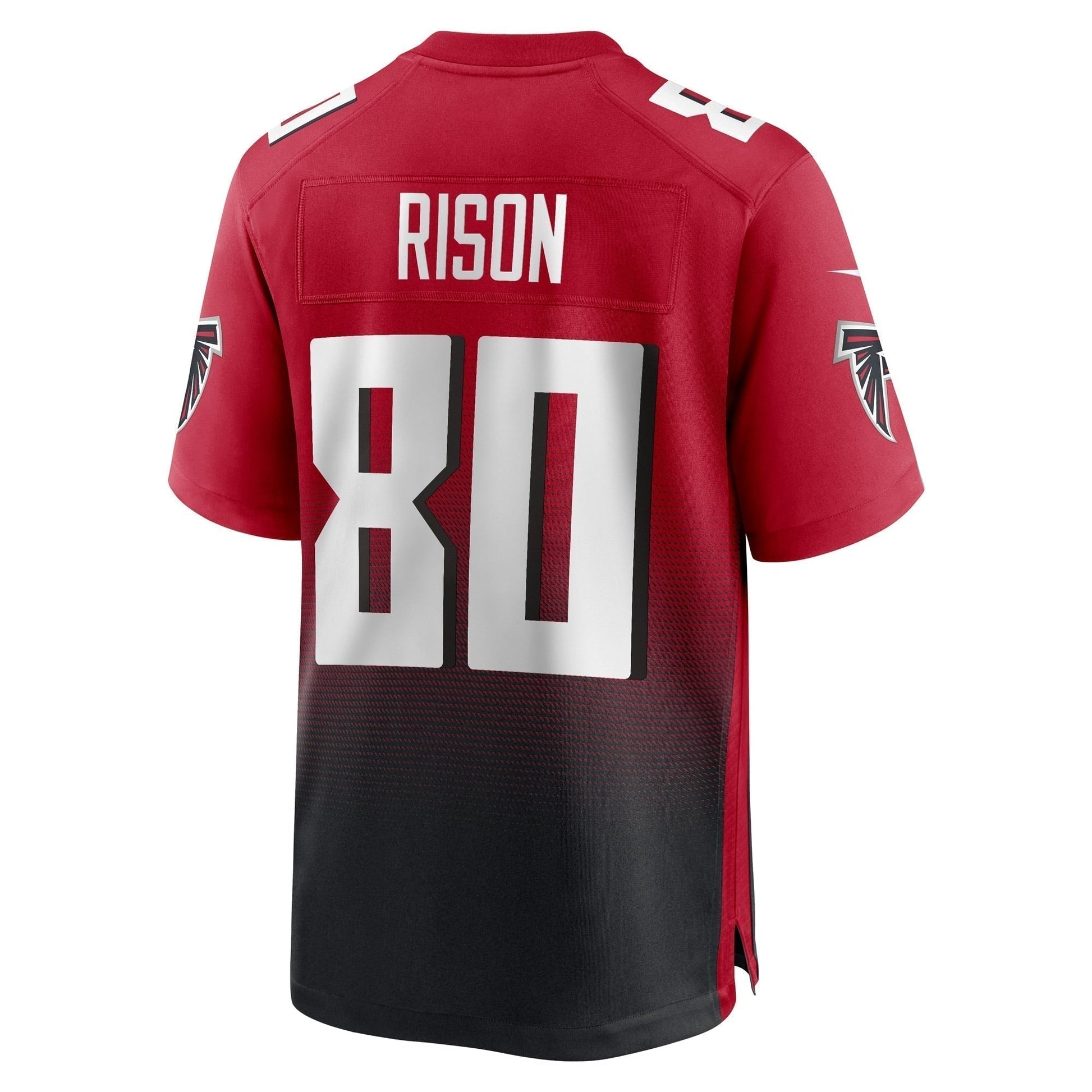 Andre Rison Atlanta Falcons Retired Jersey - Red football jersey product view 3