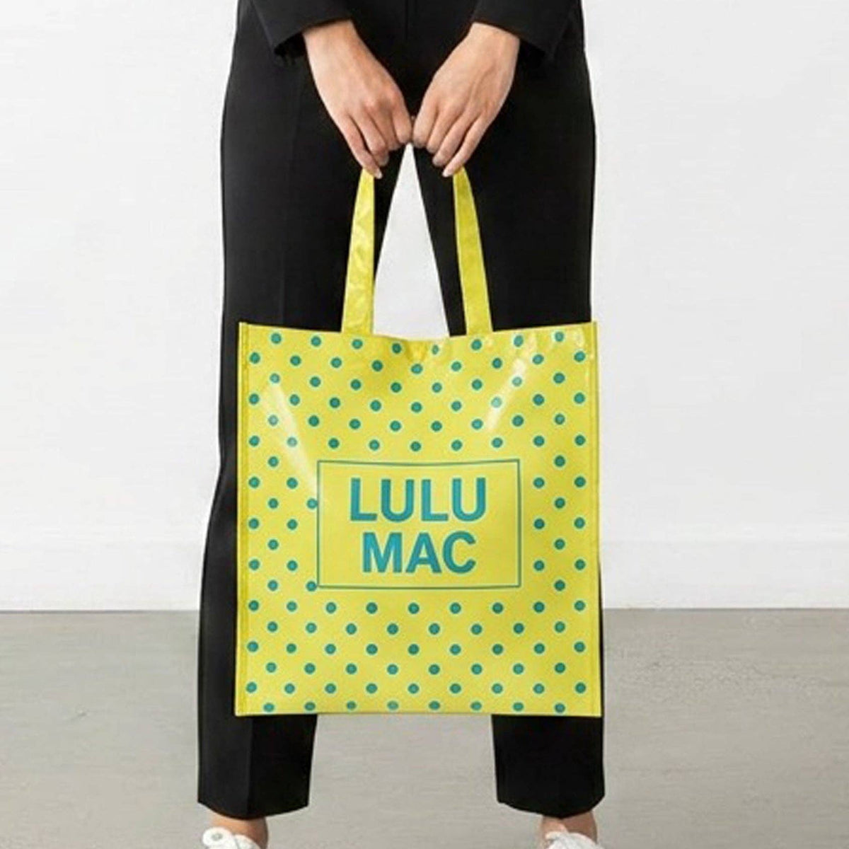 LM-BG-1004  Reusable Tote -Butter Blue Dot Unisex T-shirt, Sweatshirt, Hoodie, Long Sleeve Tee - T-Shirt, Sweatshirt, Hoodie