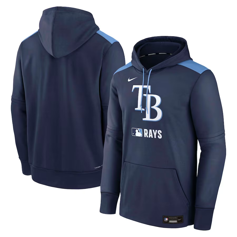 Tampa Bay Rays Performance Pullover Red Hoodie baseball jersey product view 1
