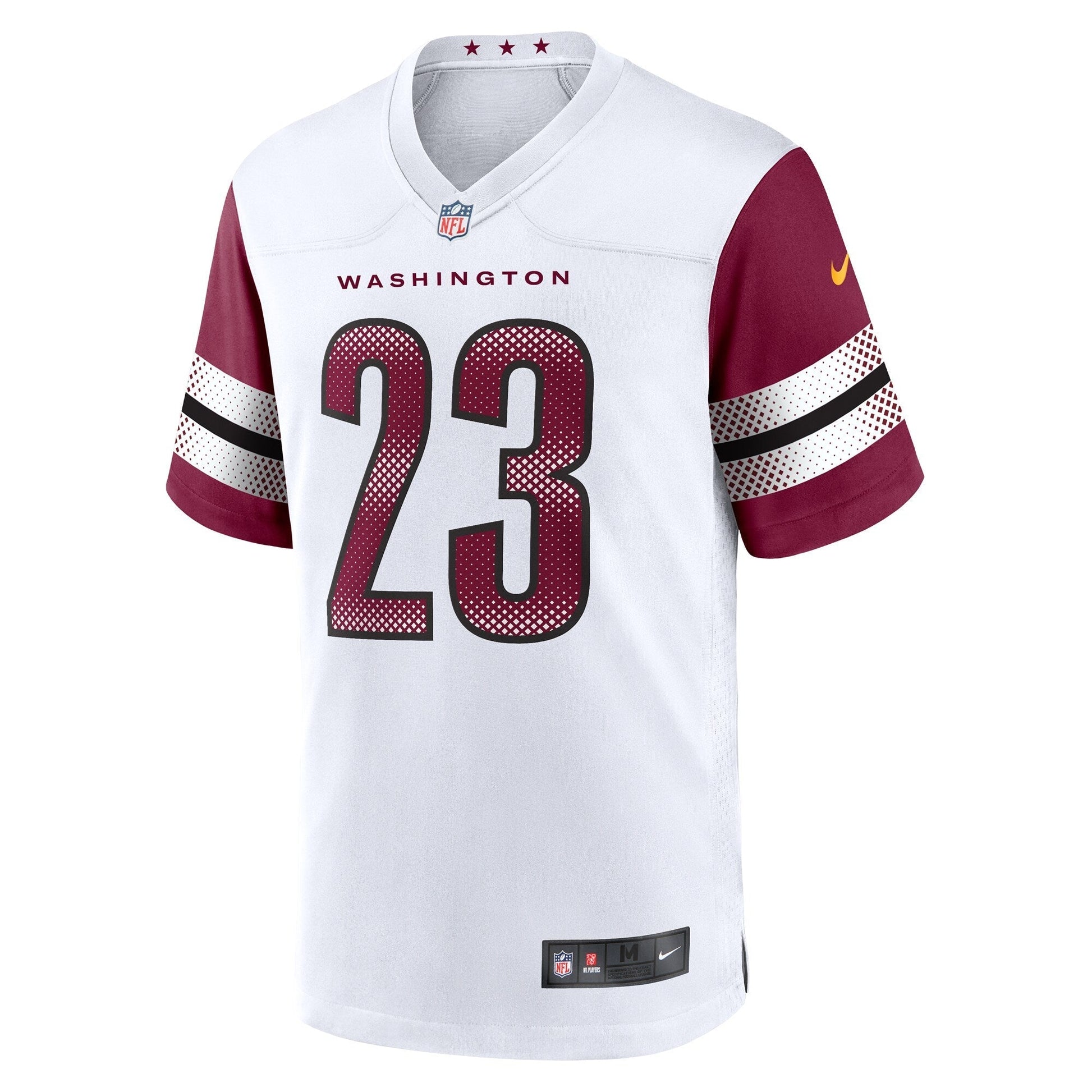 Washington Commanders Marshon Lattimore White Game Jersey football jersey product view 1