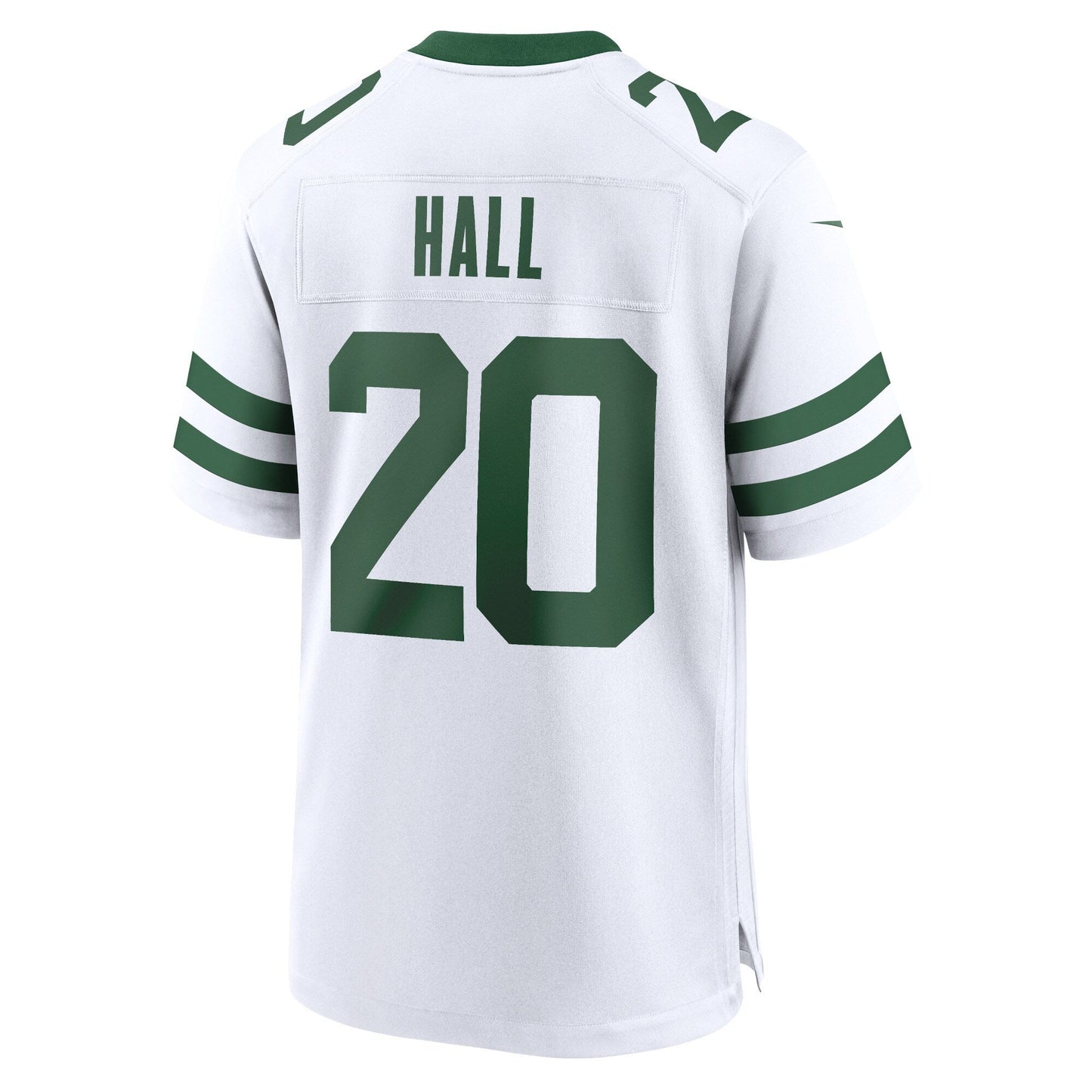 Breece Hall New York Jets Game Jersey - Legacy White football jersey product view 3