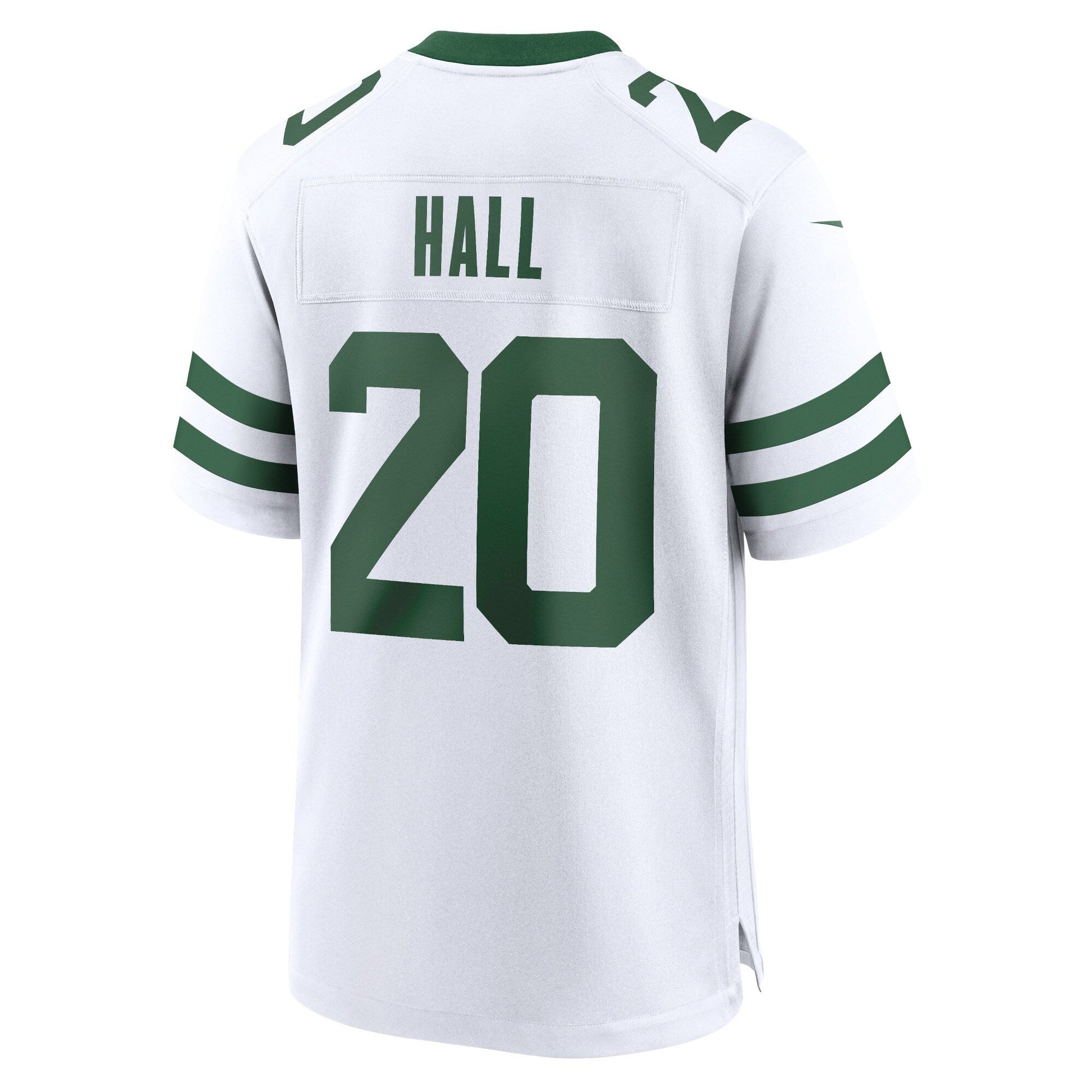 Breece Hall New York Jets Game Jersey - Legacy White football jersey product view 3