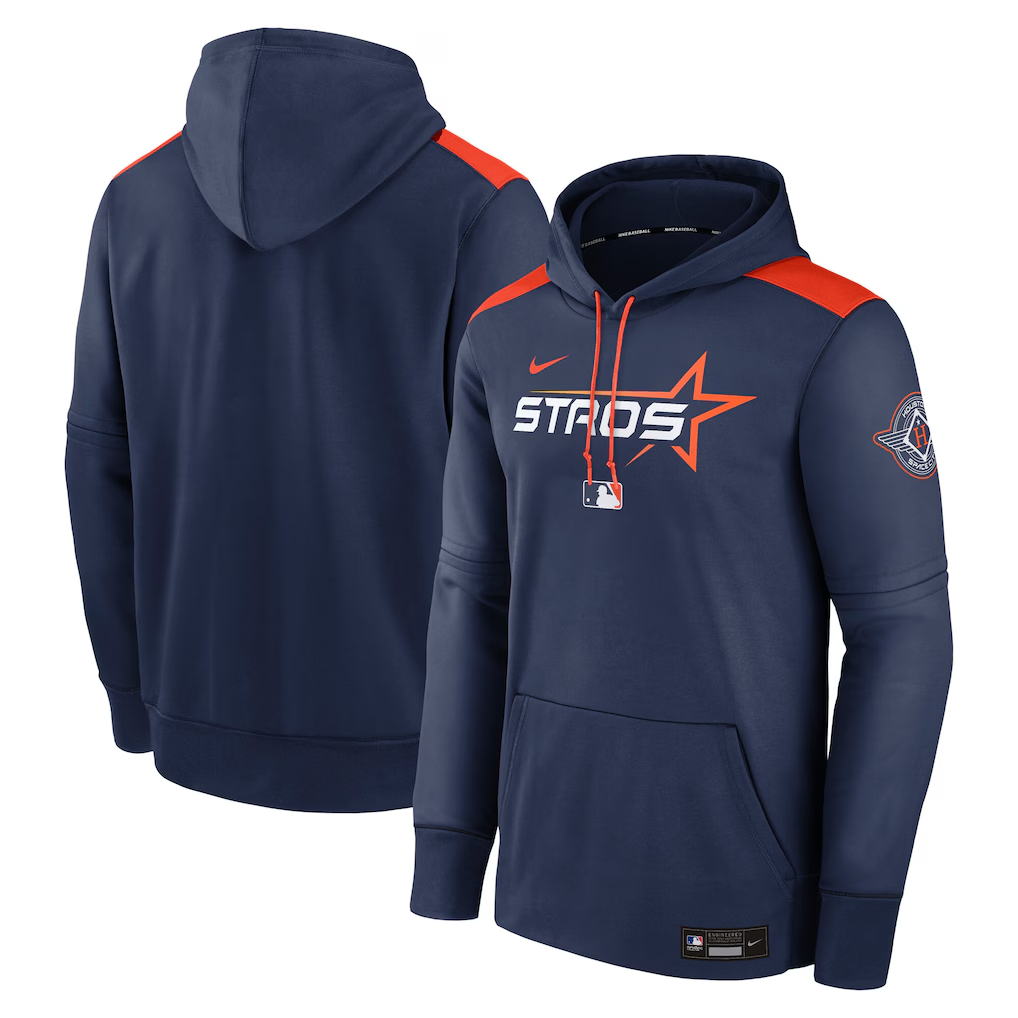 Houston Astros Performance Pullover Hoodie baseball jersey product view 1