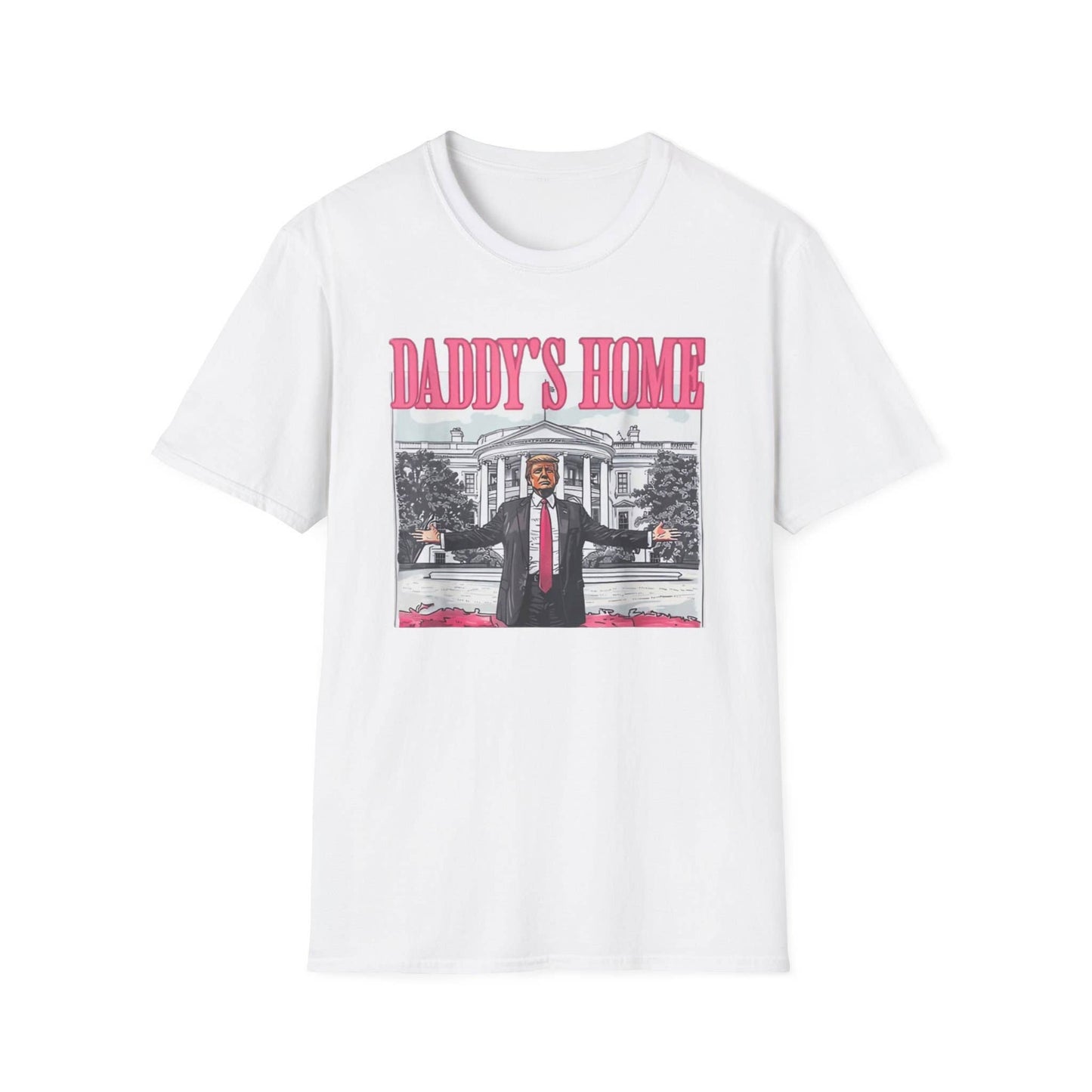 Daddy's Home Trump 2024 Shirt - Republican Political Gift Unisex T-shirt, Sweatshirt, Hoodie, Long Sleeve Tee - T-Shirt, Sweatshirt, Hoodie