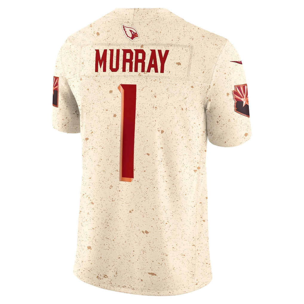 A.Blacks #1 Kyler Murray Natural 2025 Rivalries Collection Limited Jersey sports jersey product view 1
