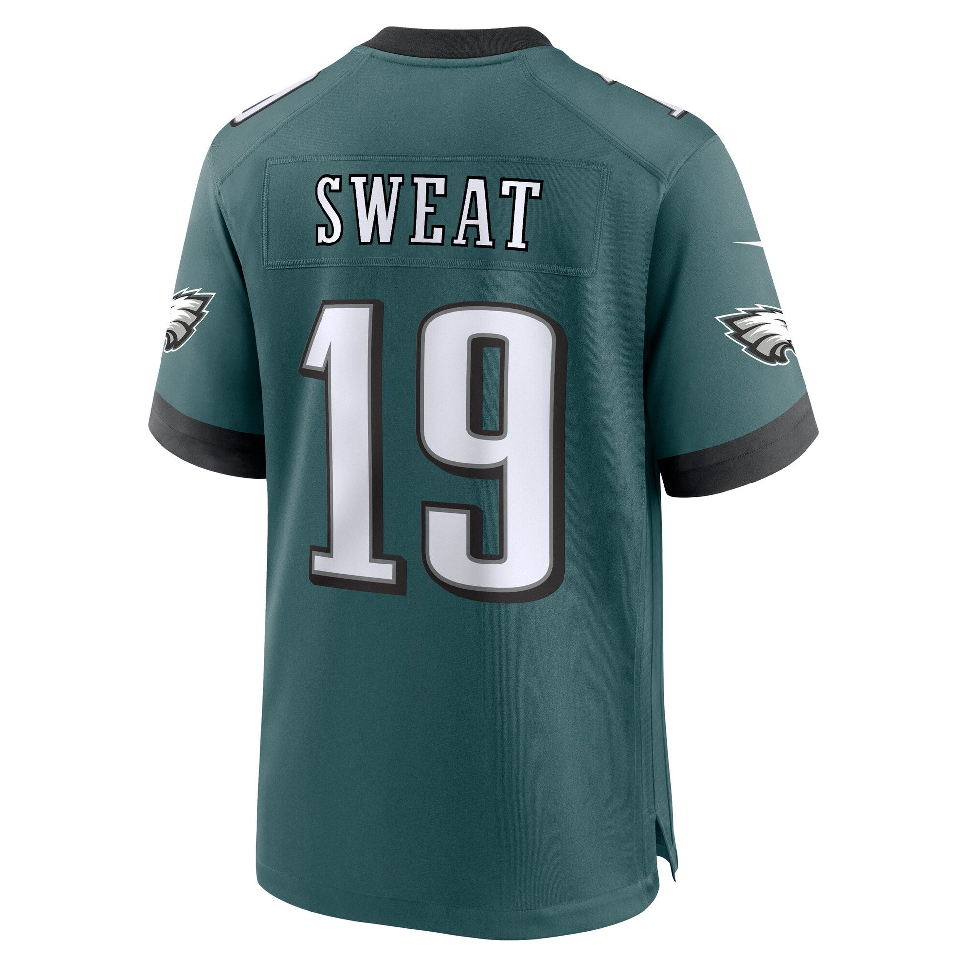 Josh Sweat Philadelphia Eagles Team Game Jersey - Midnight Green football jersey product view 3