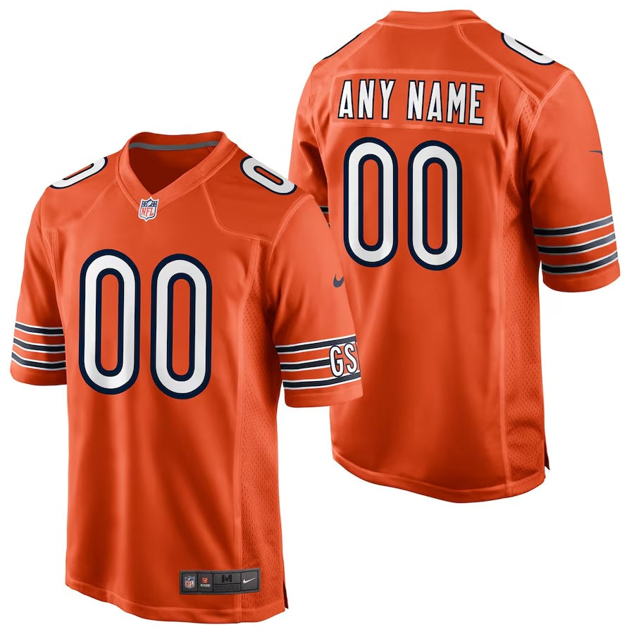 Custom Chicago Bears Jersey football jersey product view 1
