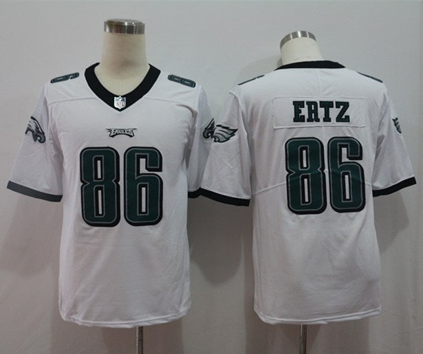 Men's Philadelphia Eagles Zach Ertz White Game Jersey football jersey product view 1