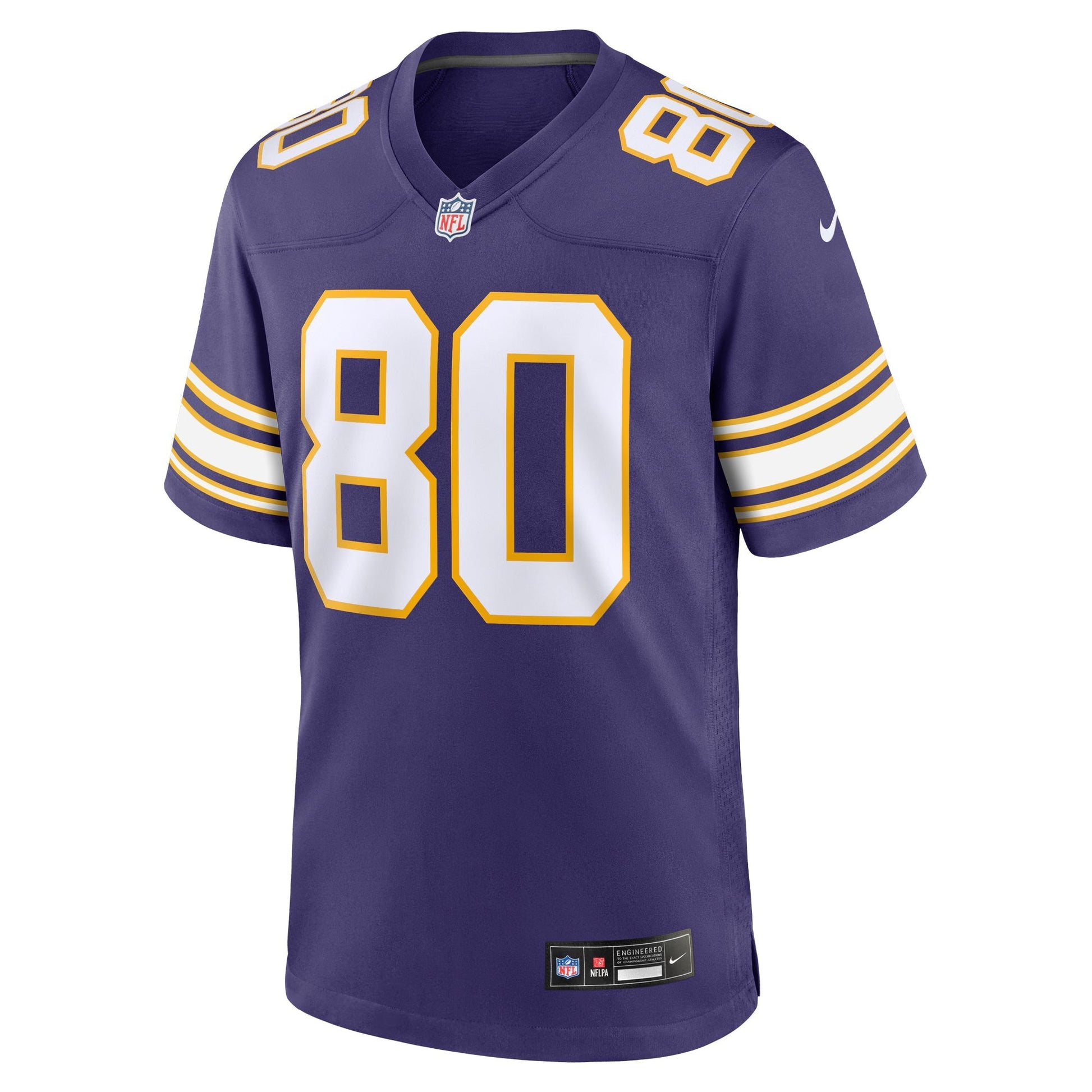 Minnesota Vikings Cris Carter Purple Retired Player Alternate Game Jersey football jersey product view 1