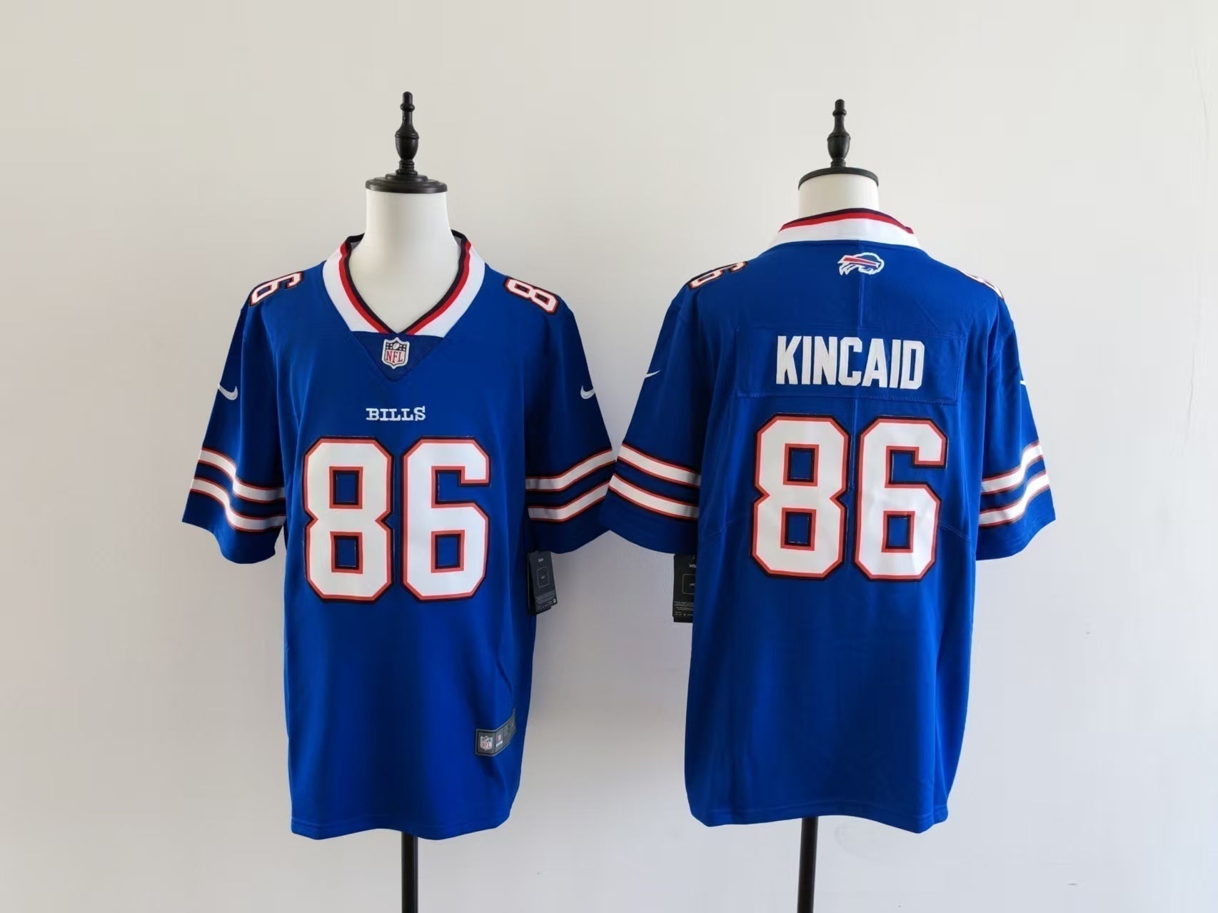 Men's Buffalo Bills Dalton Kincaid Jersey-Blue football jersey product view 1