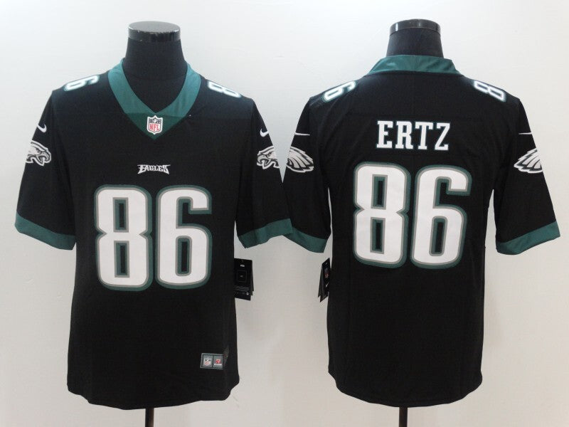 Men's Philadelphia Eagles Zach Ertz Jersey-Black football jersey product view 1