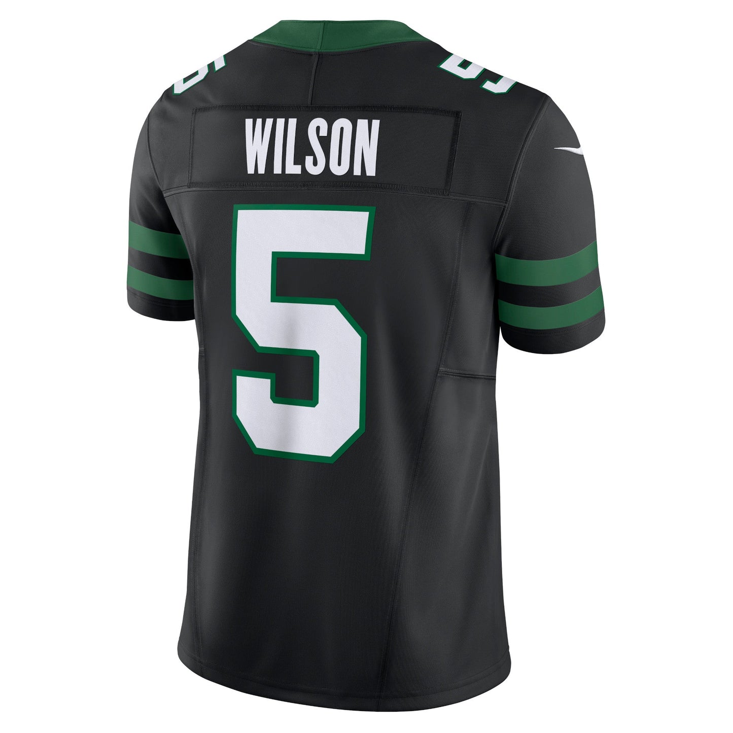 Garrett Wilson New York Jets Alternate Vapor F.U.S.E. Limited Jersey - Legacy Black football jersey product view 3