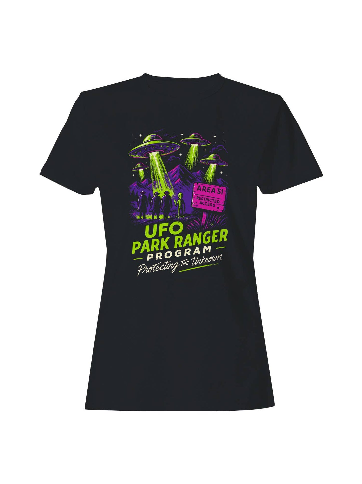 Ufo Park Ranger Area 51 Program Women's T-Shirt Unisex T-shirt, Sweatshirt, Hoodie, Long Sleeve Tee - T-Shirt, Sweatshirt, Hoodie