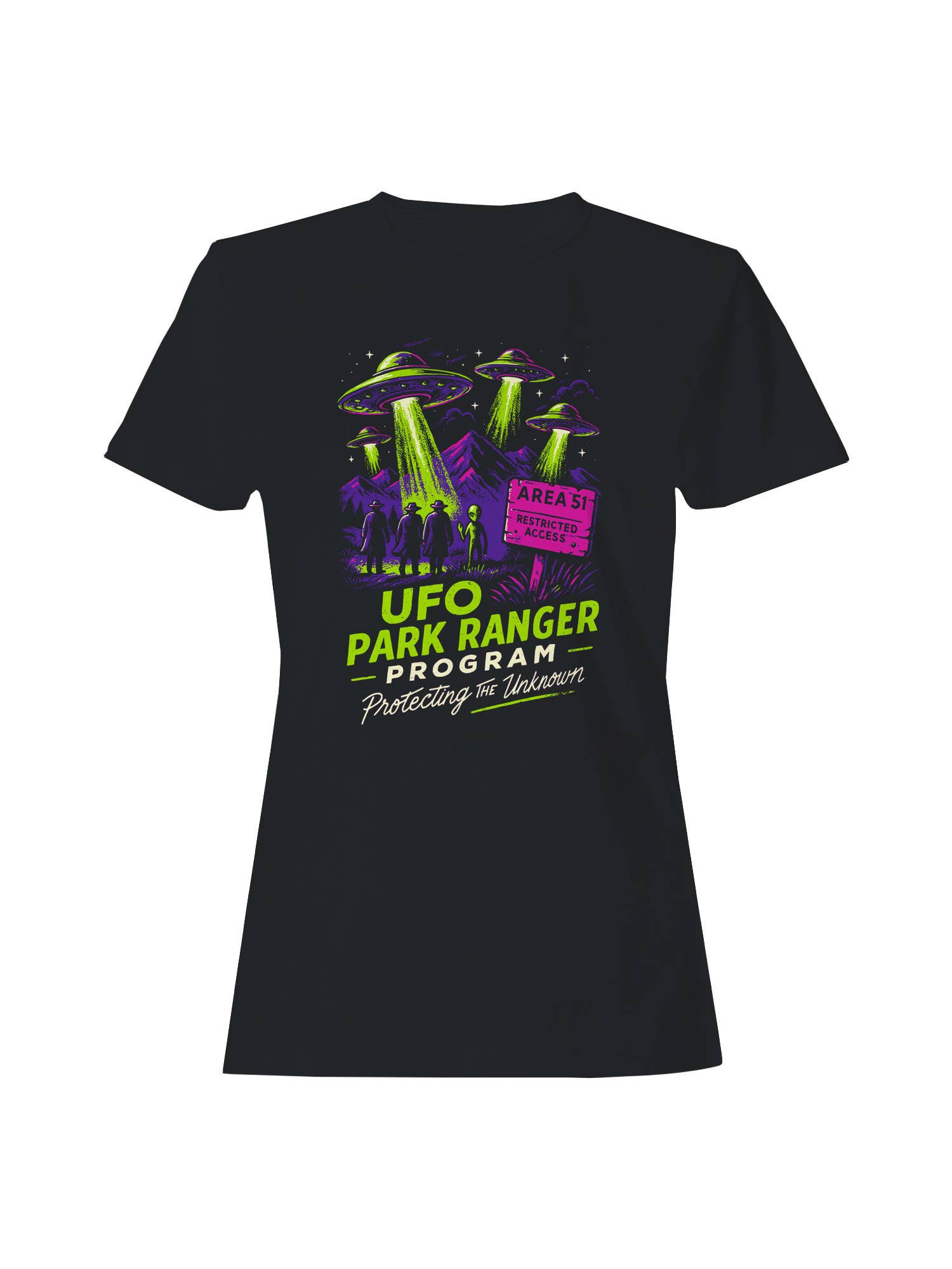 Ufo Park Ranger Area 51 Program Women's T-Shirt Unisex T-shirt, Sweatshirt, Hoodie, Long Sleeve Tee - T-Shirt, Sweatshirt, Hoodie