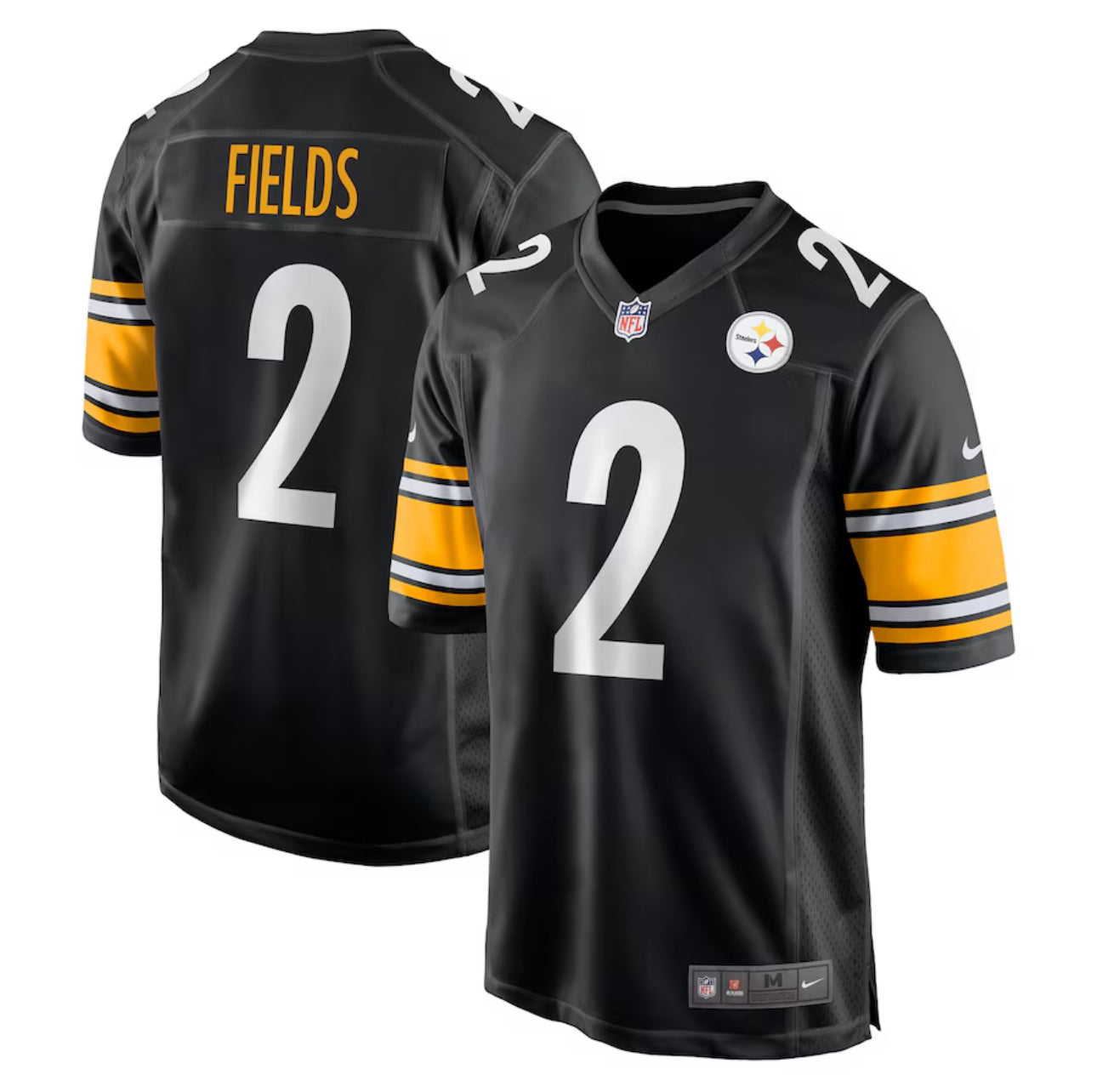 Justin Fields Pittsburgh Steelers Jersey football jersey product view 1