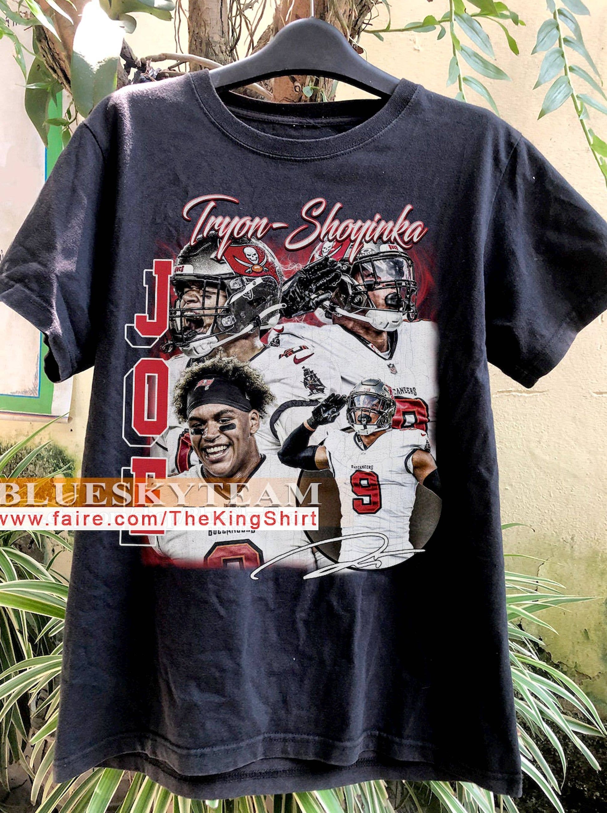 Vintage 90s Joe Tryon-Shoyinka T-Shirt, Retro Football Tee Unisex T-shirt, Sweatshirt, Hoodie, Long Sleeve Tee - T-Shirt, Sweatshirt, Hoodie