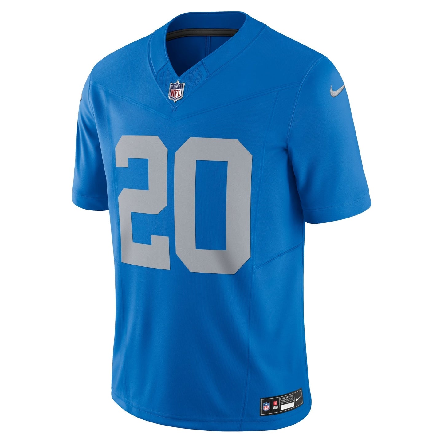 Barry Sanders Detroit Lions Vapor F.U.S.E. Alternate Limited Jersey - Blue football jersey product view 2