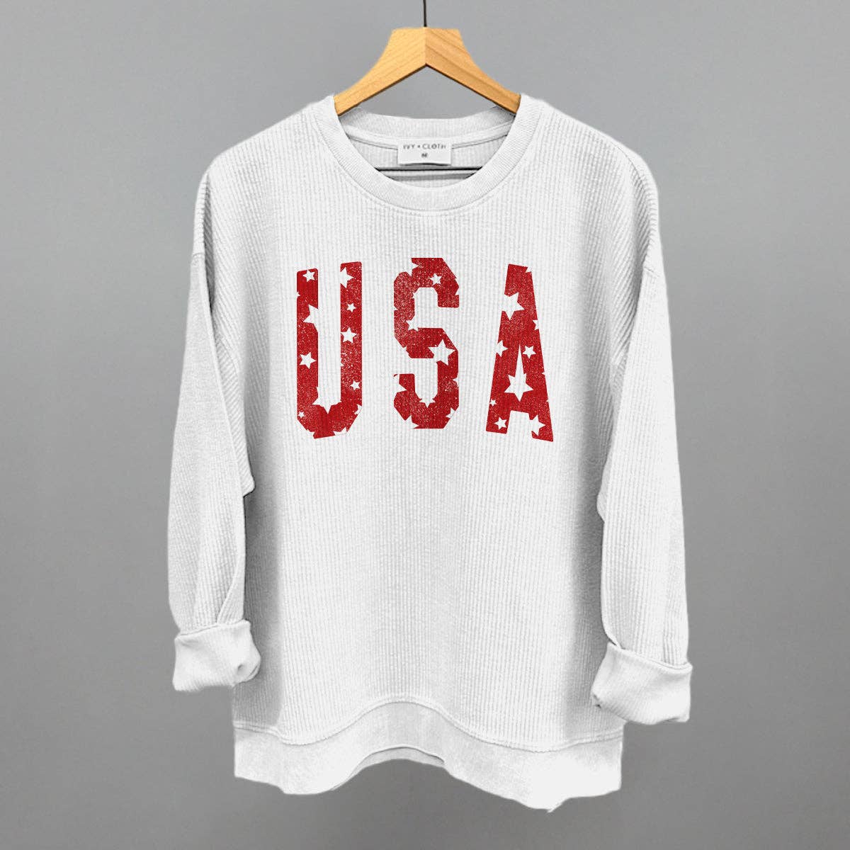 USA Distressed Stars Unisex T-shirt, Sweatshirt, Hoodie, Long Sleeve Tee - T-Shirt, Sweatshirt, Hoodie