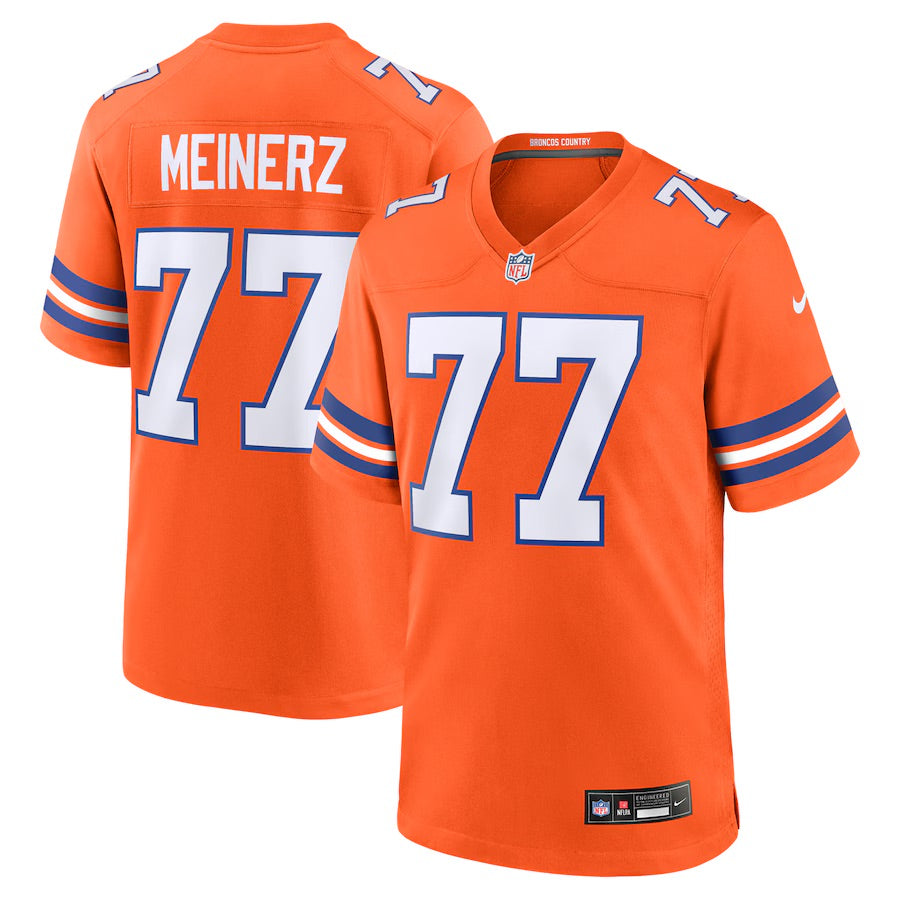 Quinn Meinerz Denver Broncos 2024 Jersey football jersey product view 1