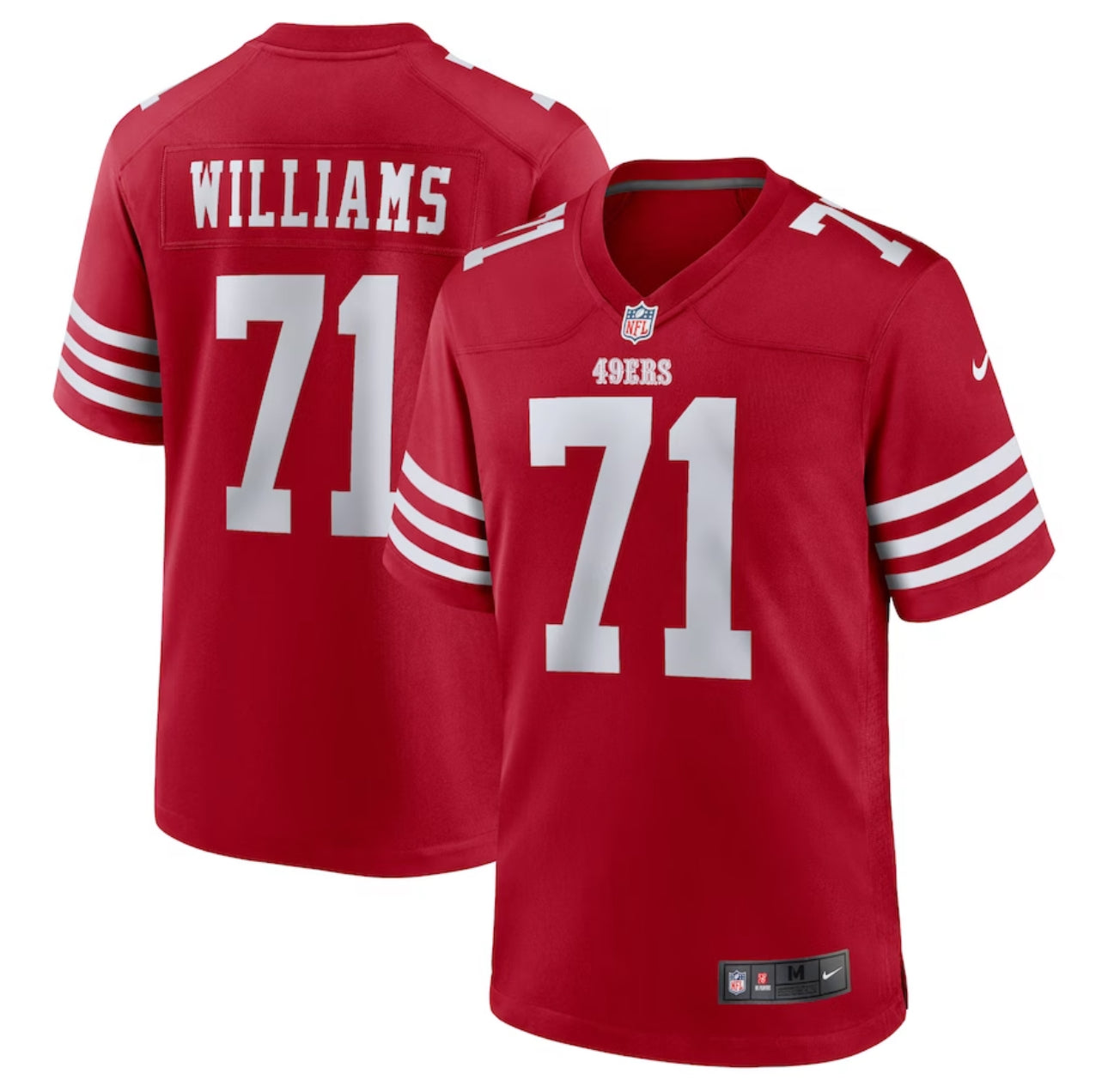 Trent Williams San Francisco 49ers Jersey football jersey product view 1