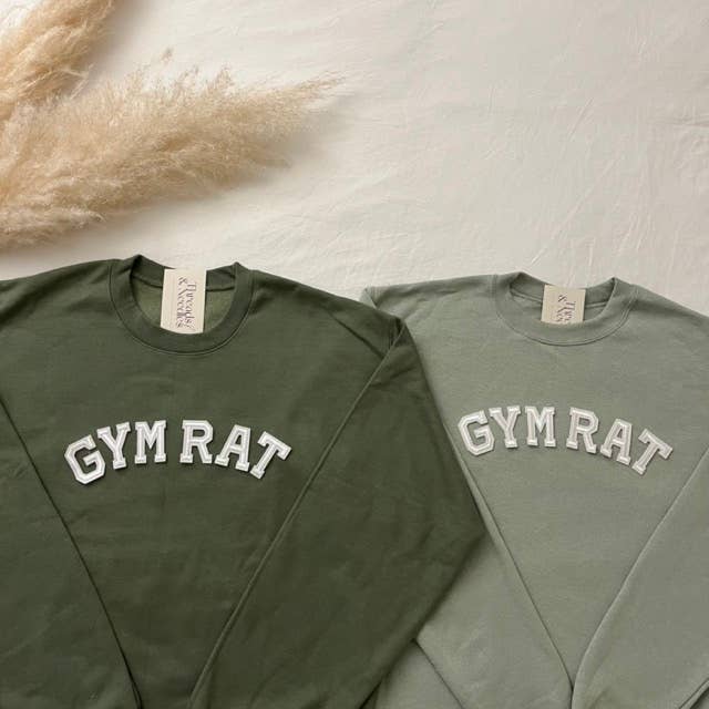 Gym Rat Sweatshirt Unisex T-shirt, Sweatshirt, Hoodie, Long Sleeve Tee - T-Shirt, Sweatshirt, Hoodie