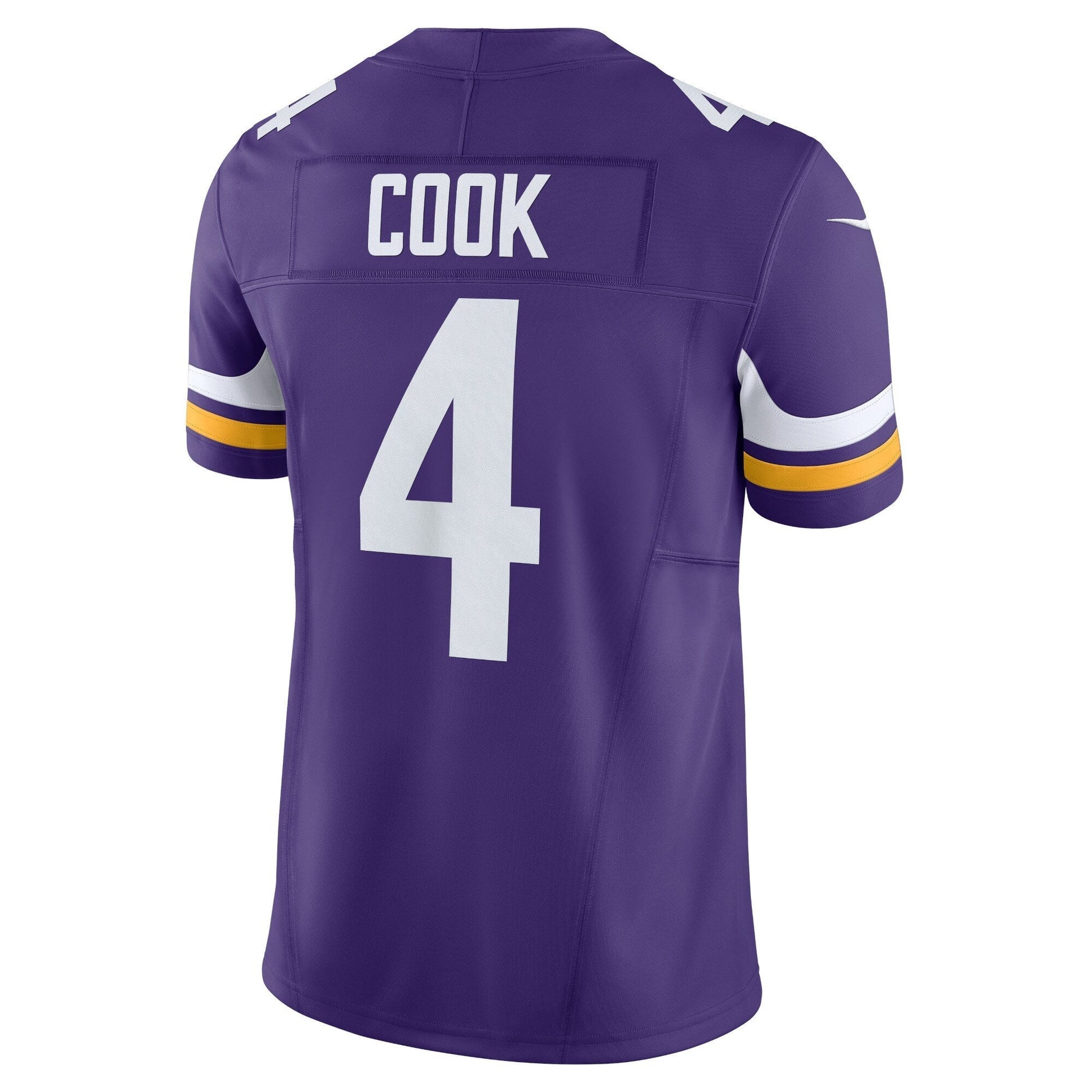 Dalvin Cook Minnesota Vikings Vapor F.U.S.E. Limited Jersey - Purple football jersey product view 3