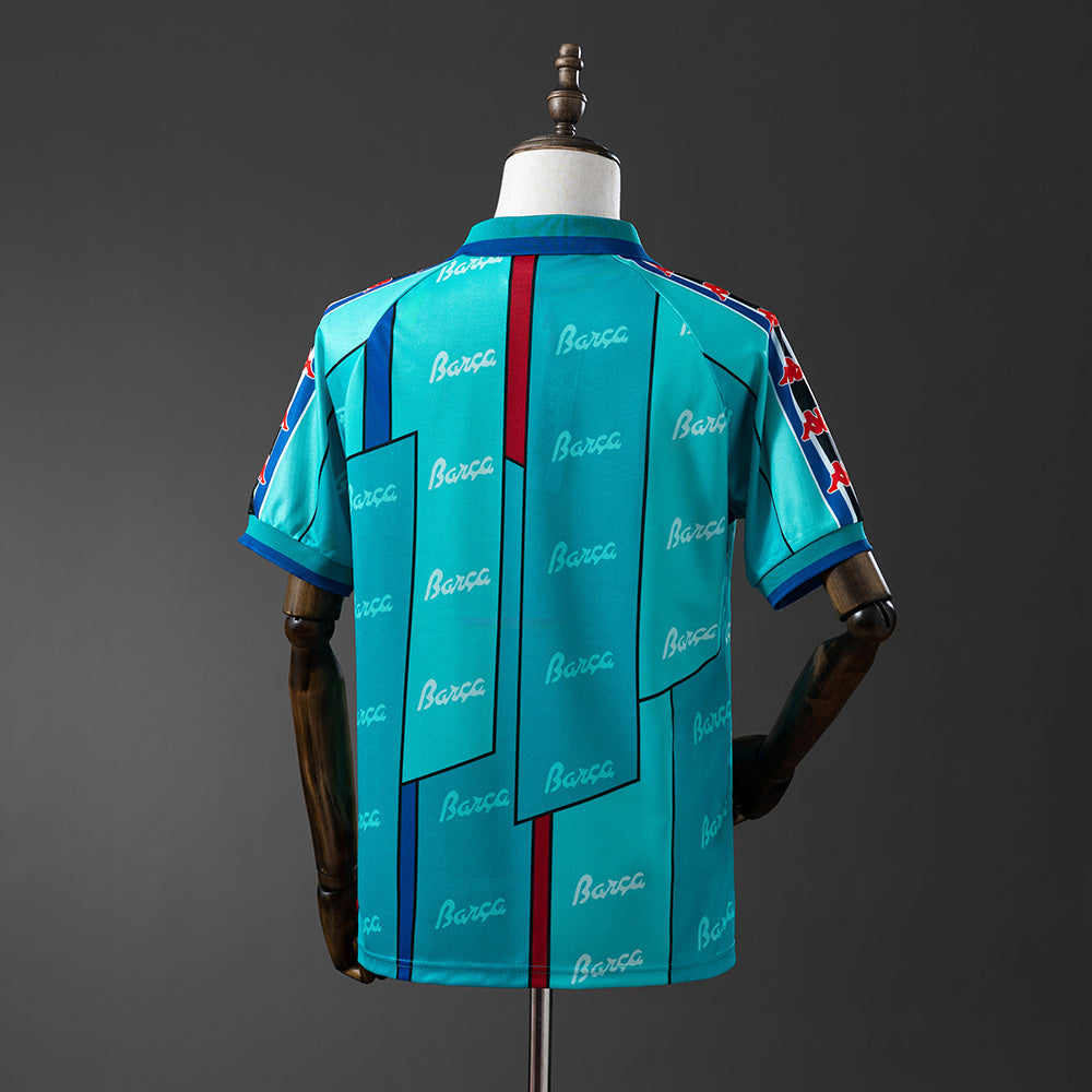 Barcelona 1995/97 Away Retro Jersey sports jersey product view 2