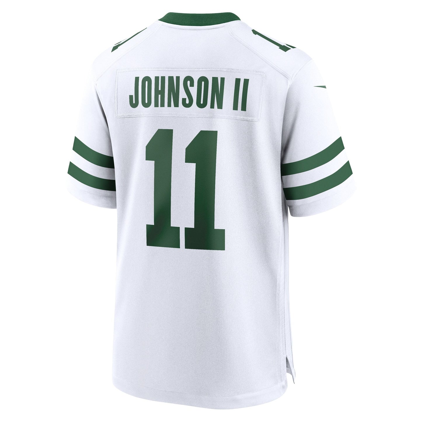 Jermaine Johnson II New York Jets Game Jersey - Legacy White football jersey product view 3