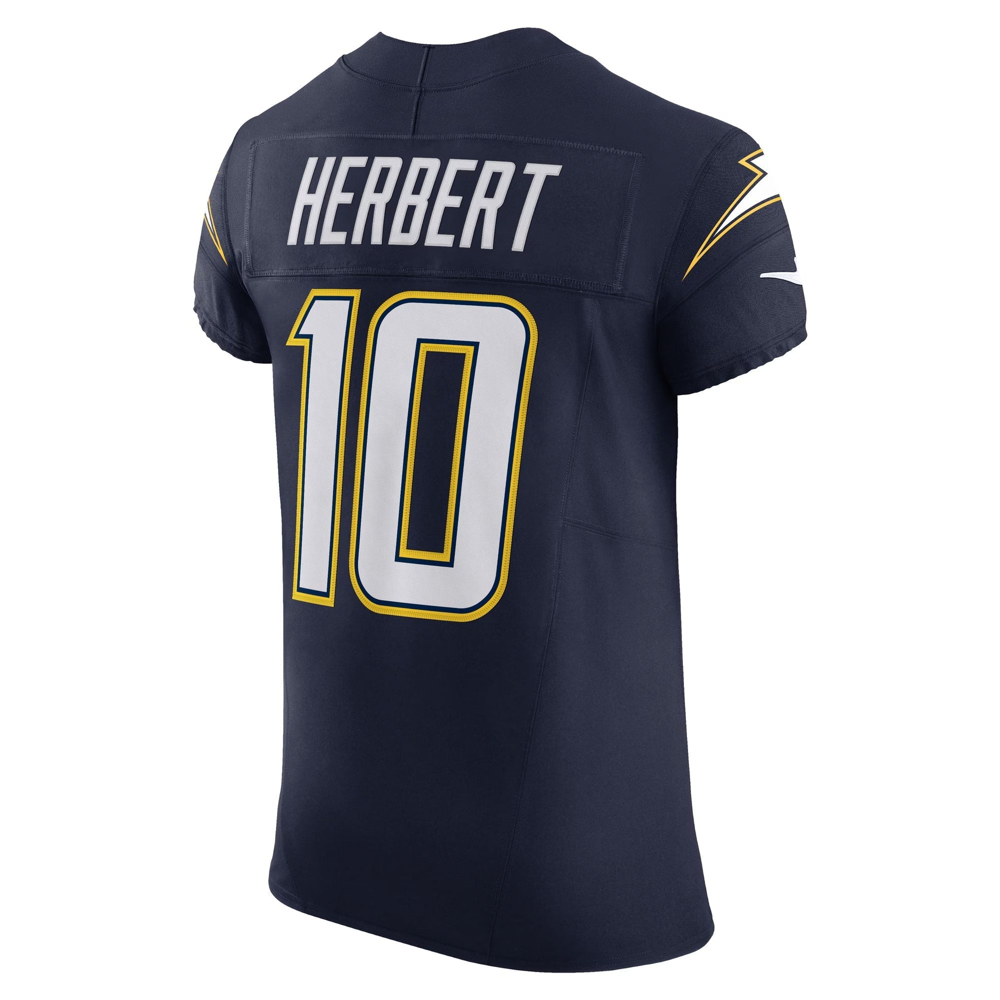Los Angeles Chargers Justin Herbert Navy Alternate Super Chargers Vapor F.U.S.E. Elite Jersey football jersey product view 1
