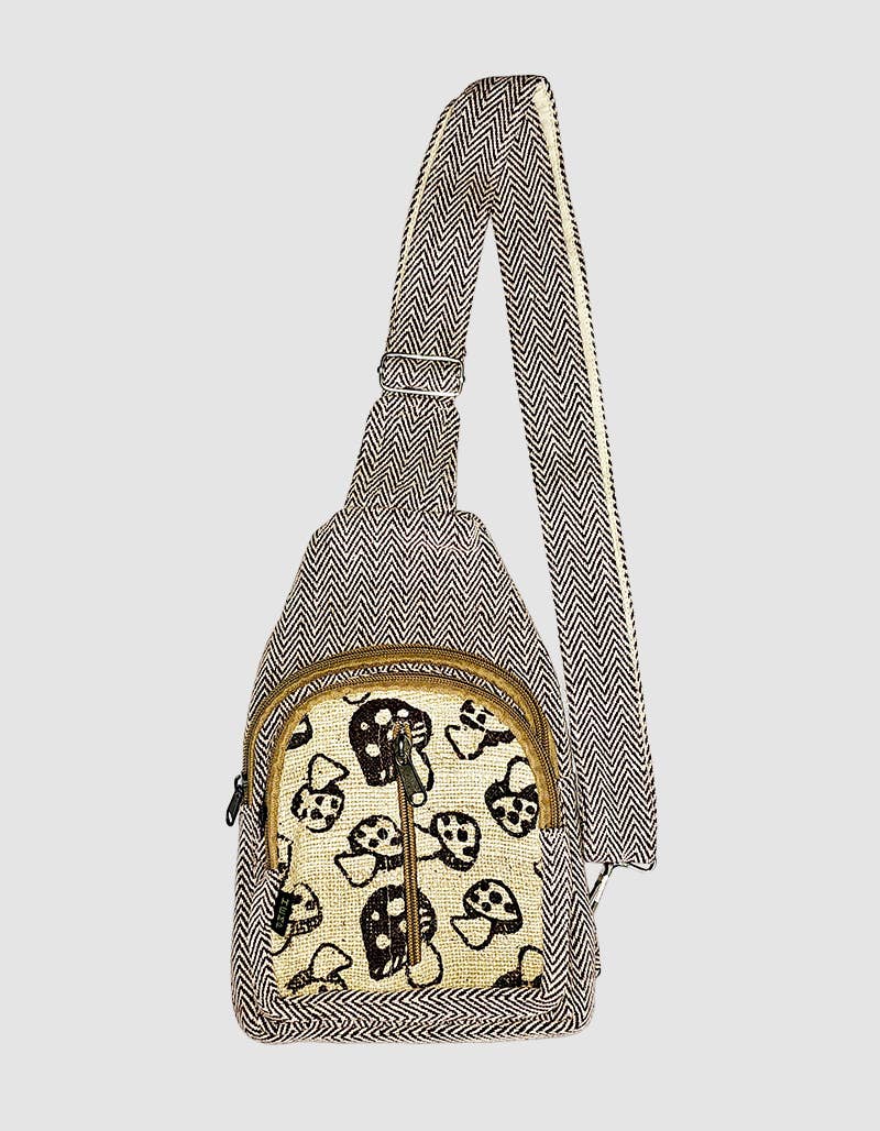 Mushroom Sling Bag (CODE-729) Unisex T-shirt, Sweatshirt, Hoodie, Long Sleeve Tee - T-Shirt, Sweatshirt, Hoodie
