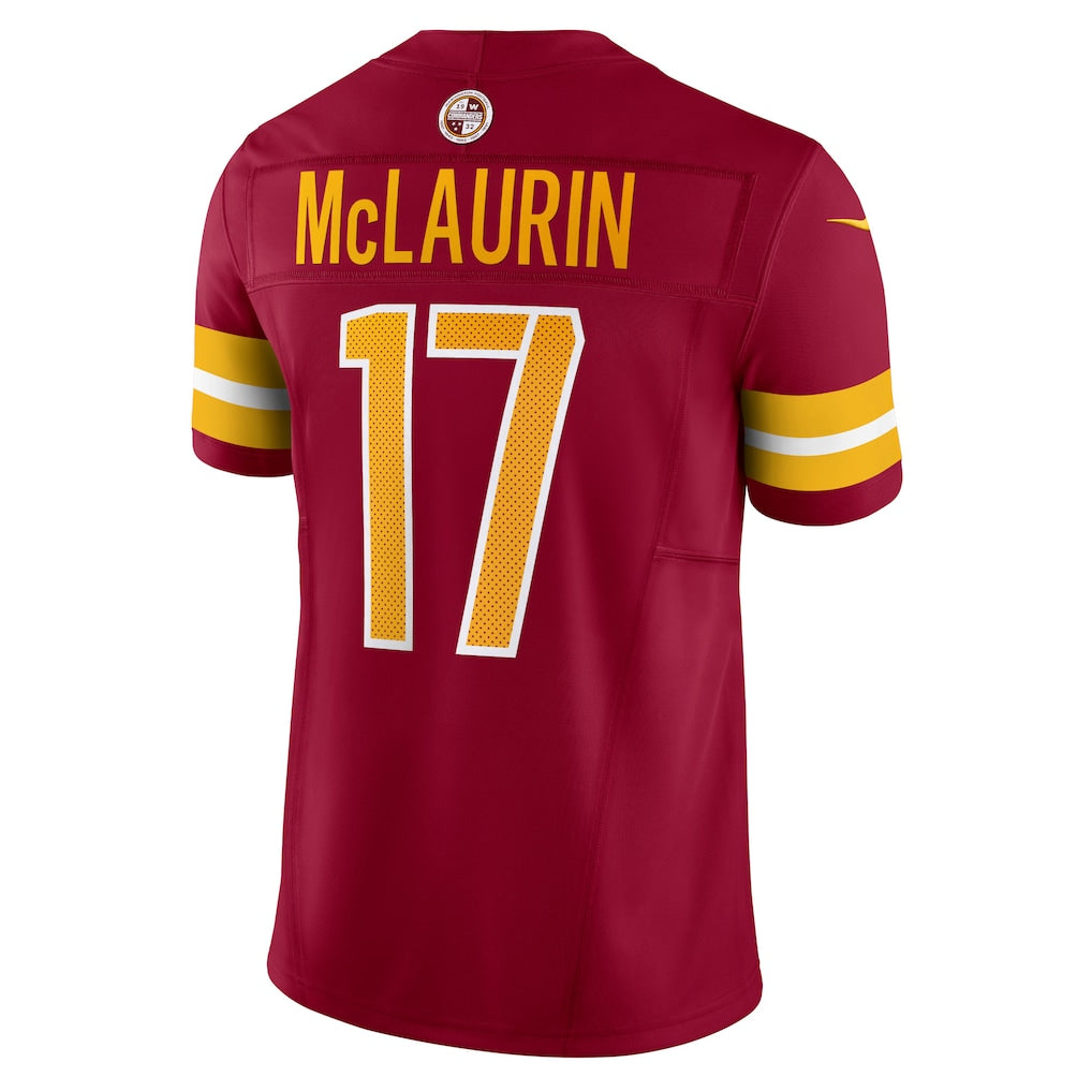 W.Commanders#17 Terry McLaurinBurgundy Vapor F.U.S.E. Limited Jersey football jersey product view 1