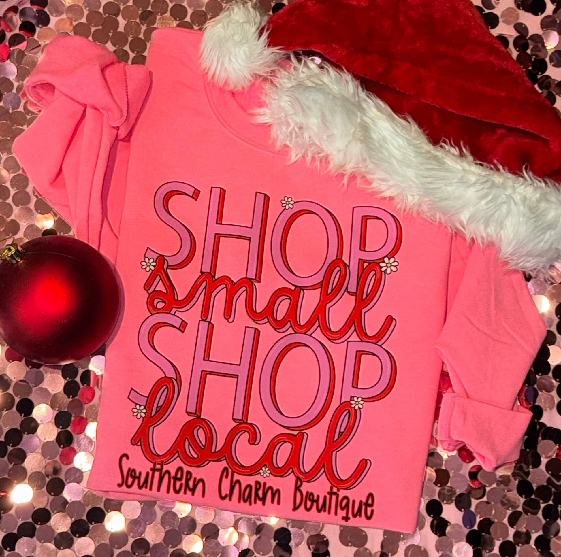 Custom Shop Small Shop Local Sweatshirts Unisex T-shirt, Sweatshirt, Hoodie, Long Sleeve Tee - T-Shirt, Sweatshirt, Hoodie