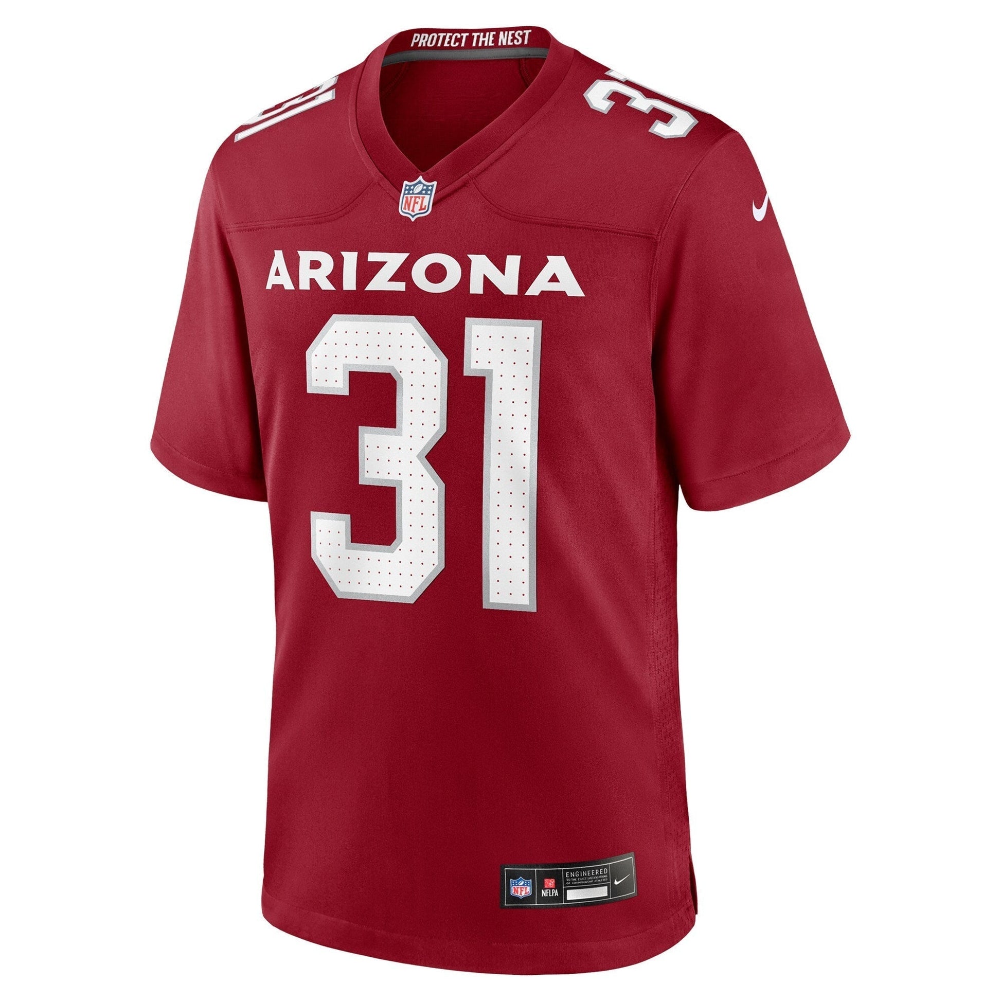 Emari Demercado Arizona Cardinals Team Game Jersey - Cardinal football jersey product view 2