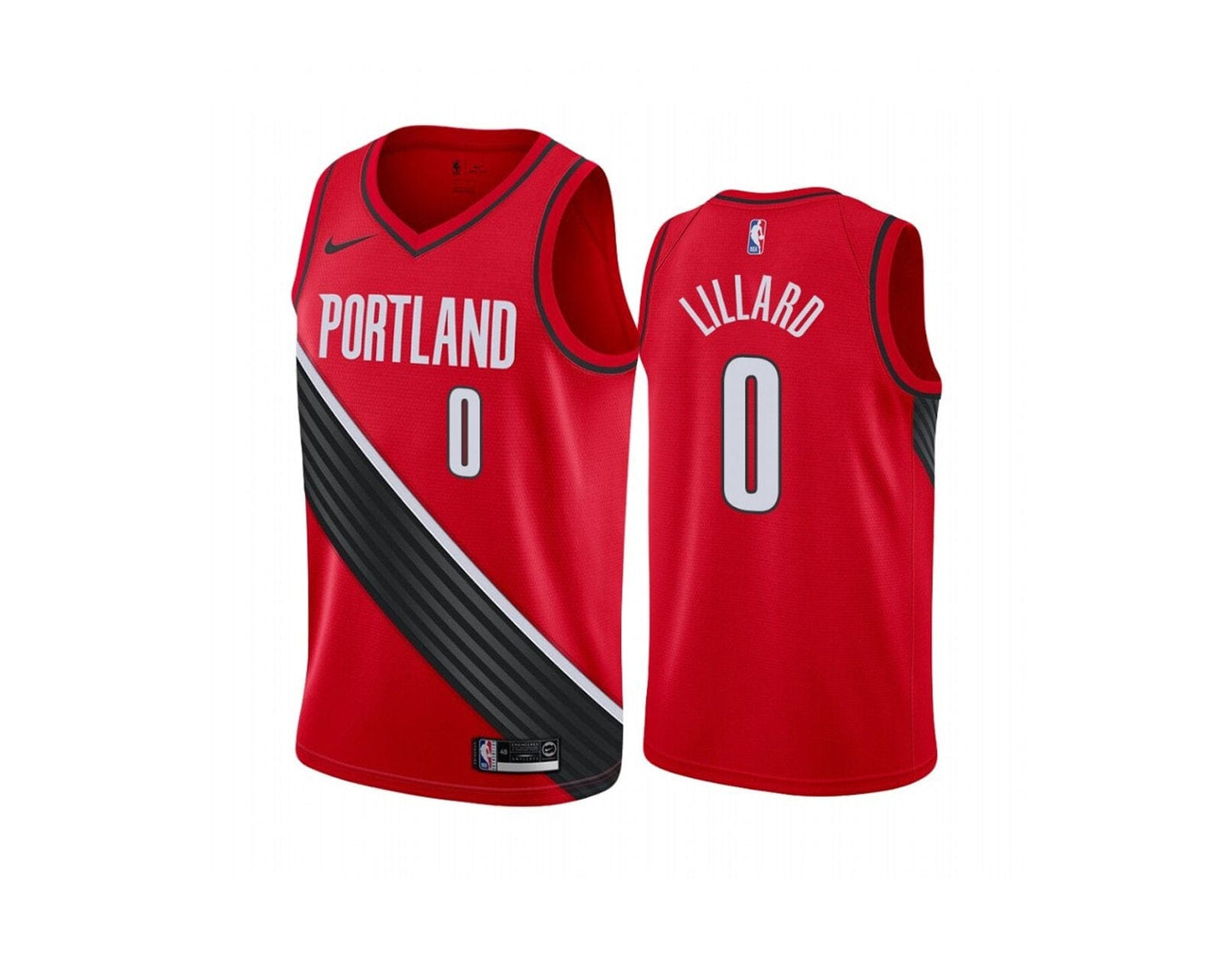 Damian Lillard Portland Trailblazers Jersey basketball jersey product view 1