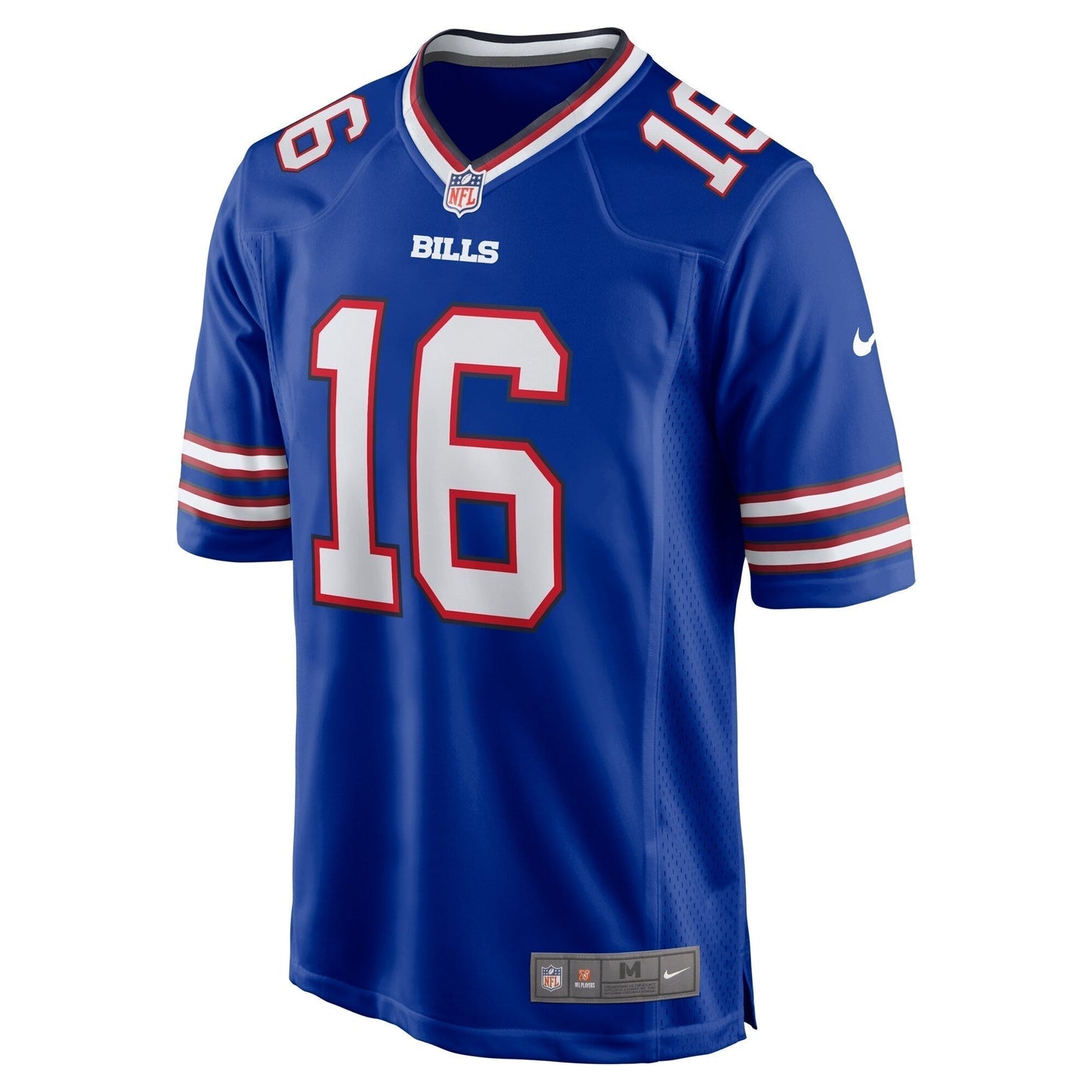 Trent Sherfield Buffalo Bills Game Jersey - Royal football jersey product view 2