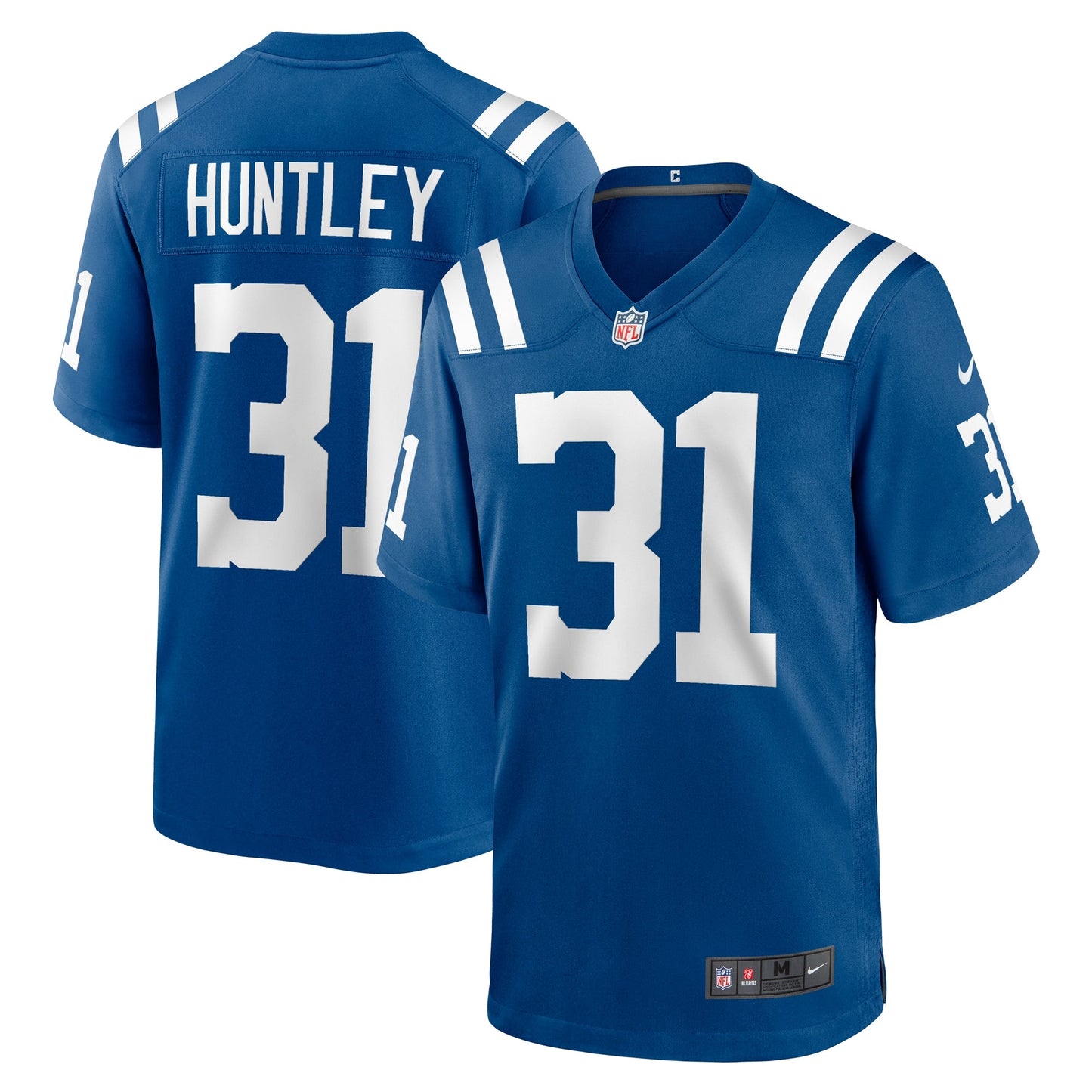 Jason Huntley Indianapolis Colts Team Game Jersey - Royal football jersey product view 1