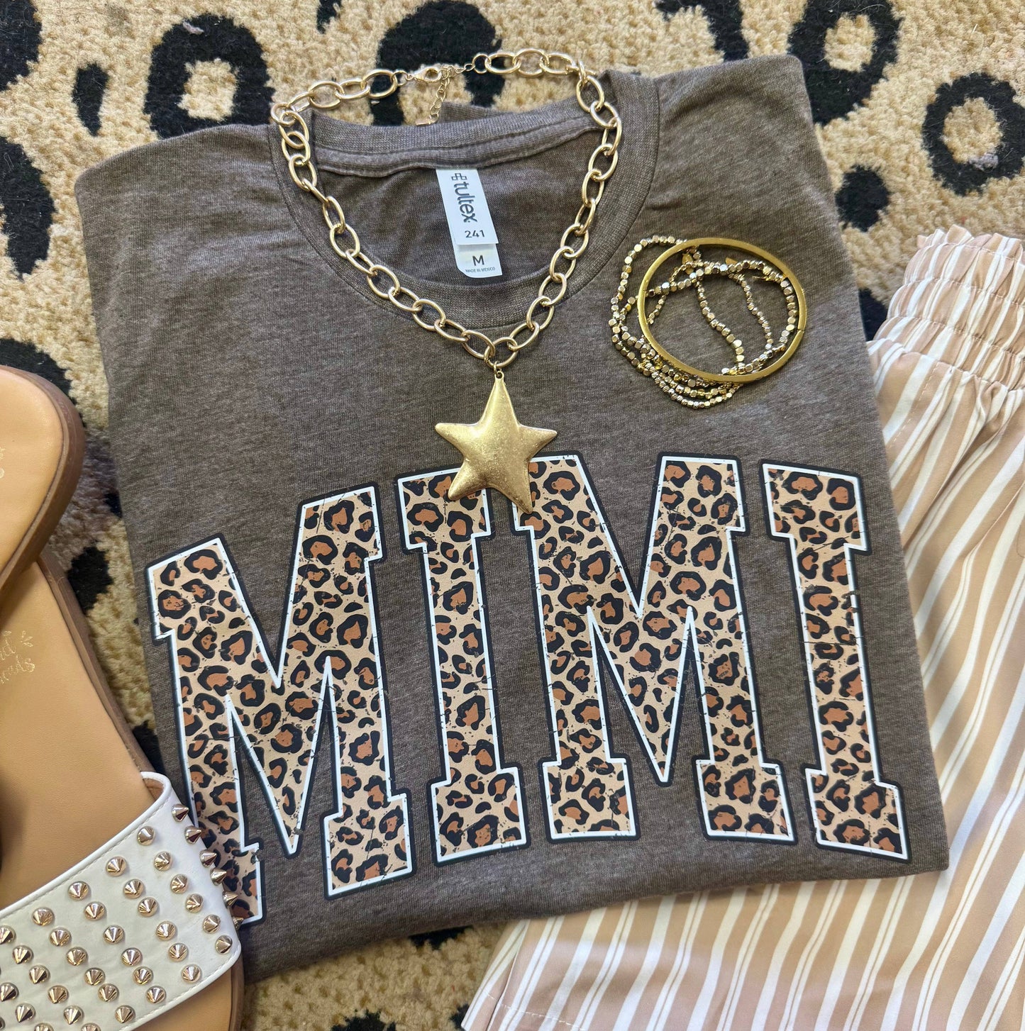 Mimi Leopard Tee Unisex T-shirt, Sweatshirt, Hoodie, Long Sleeve Tee - T-Shirt, Sweatshirt, Hoodie