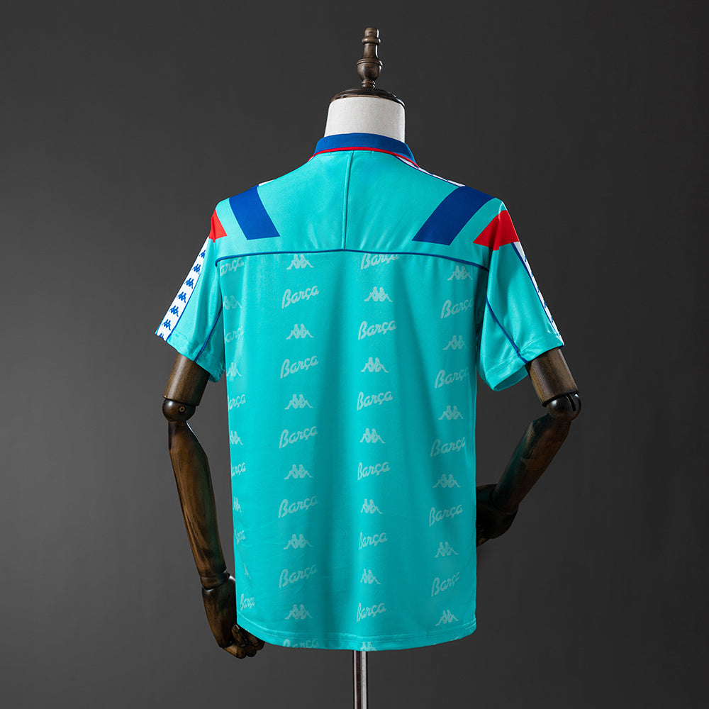 Barcelona 92/95 Away Retro Jersey sports jersey product view 2