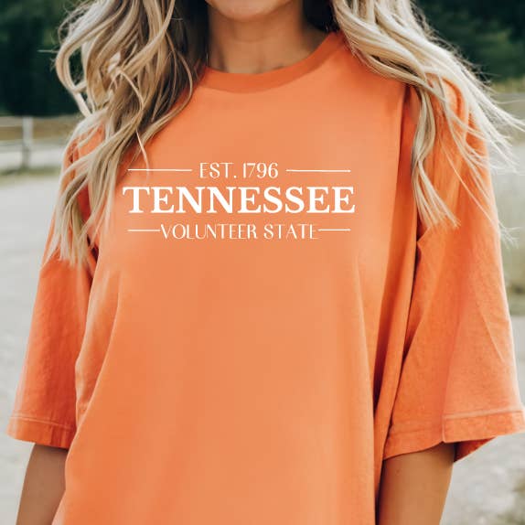 Tennessee Volunteer State Premium T-Shirt, Melon Unisex T-shirt, Sweatshirt, Hoodie, Long Sleeve Tee - T-Shirt, Sweatshirt, Hoodie